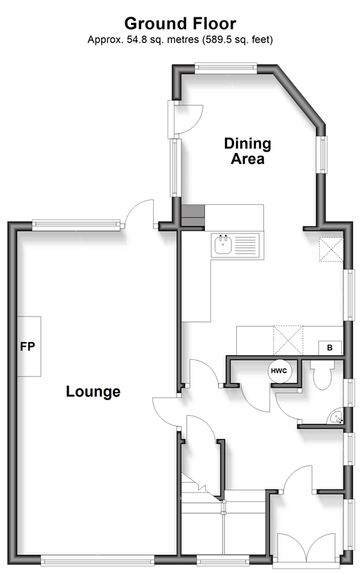 Warren Way Woodingdean, Brighton floorplan