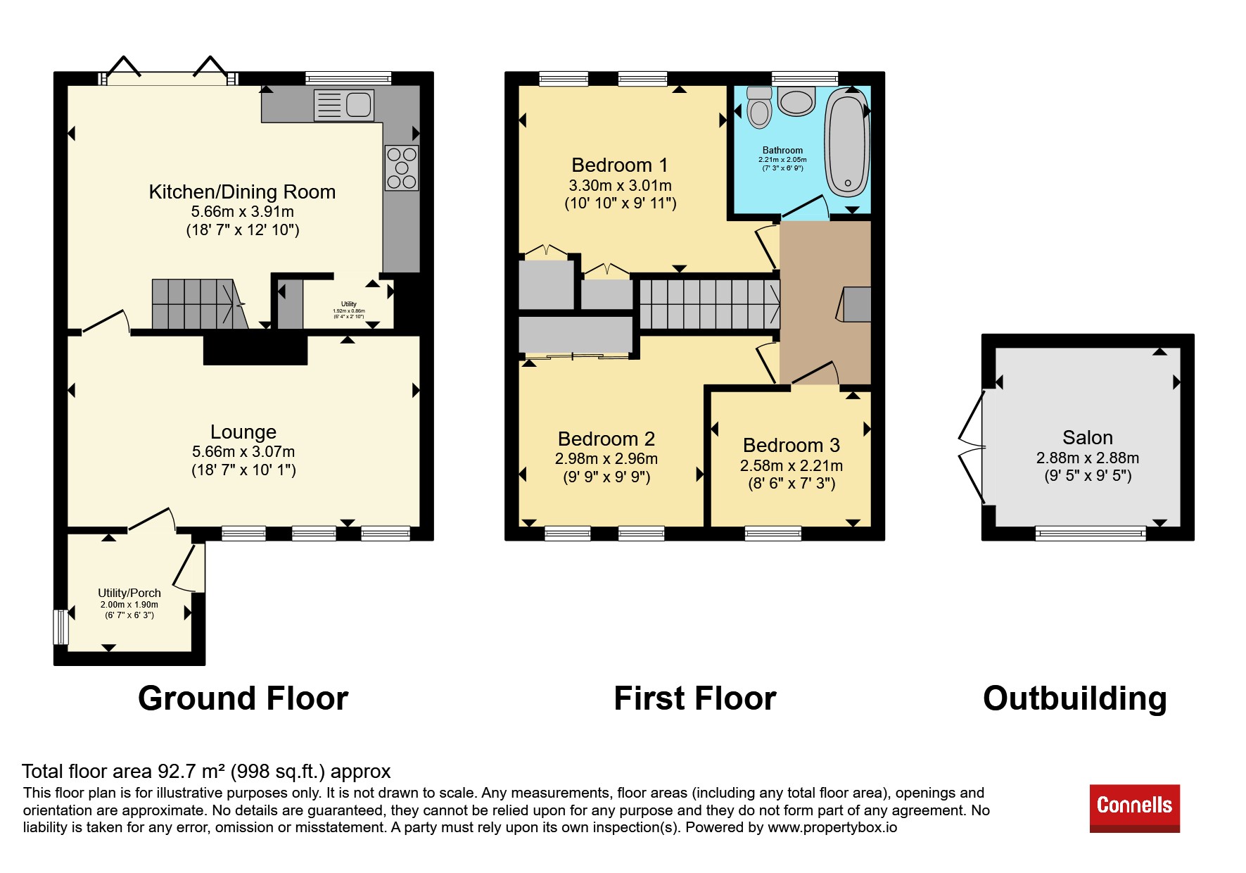 14, Rowan Way, Brixham floorplan