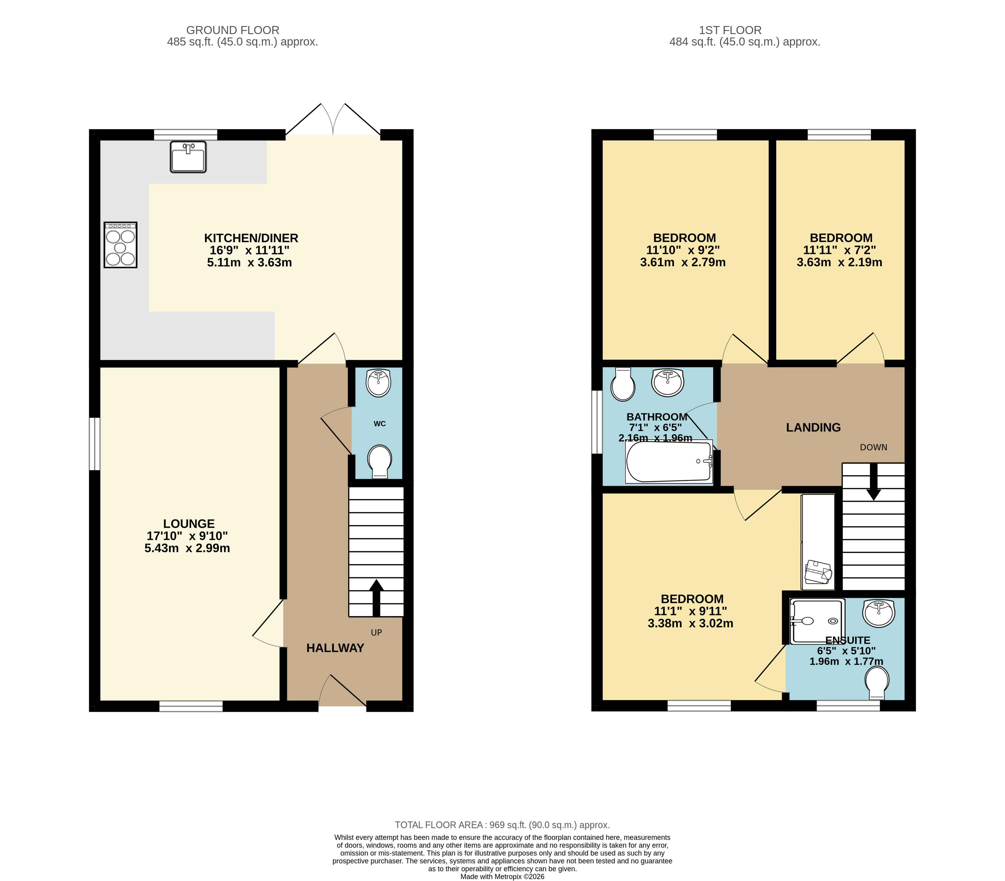 12, Main Drive, Sudbrooke floorplan