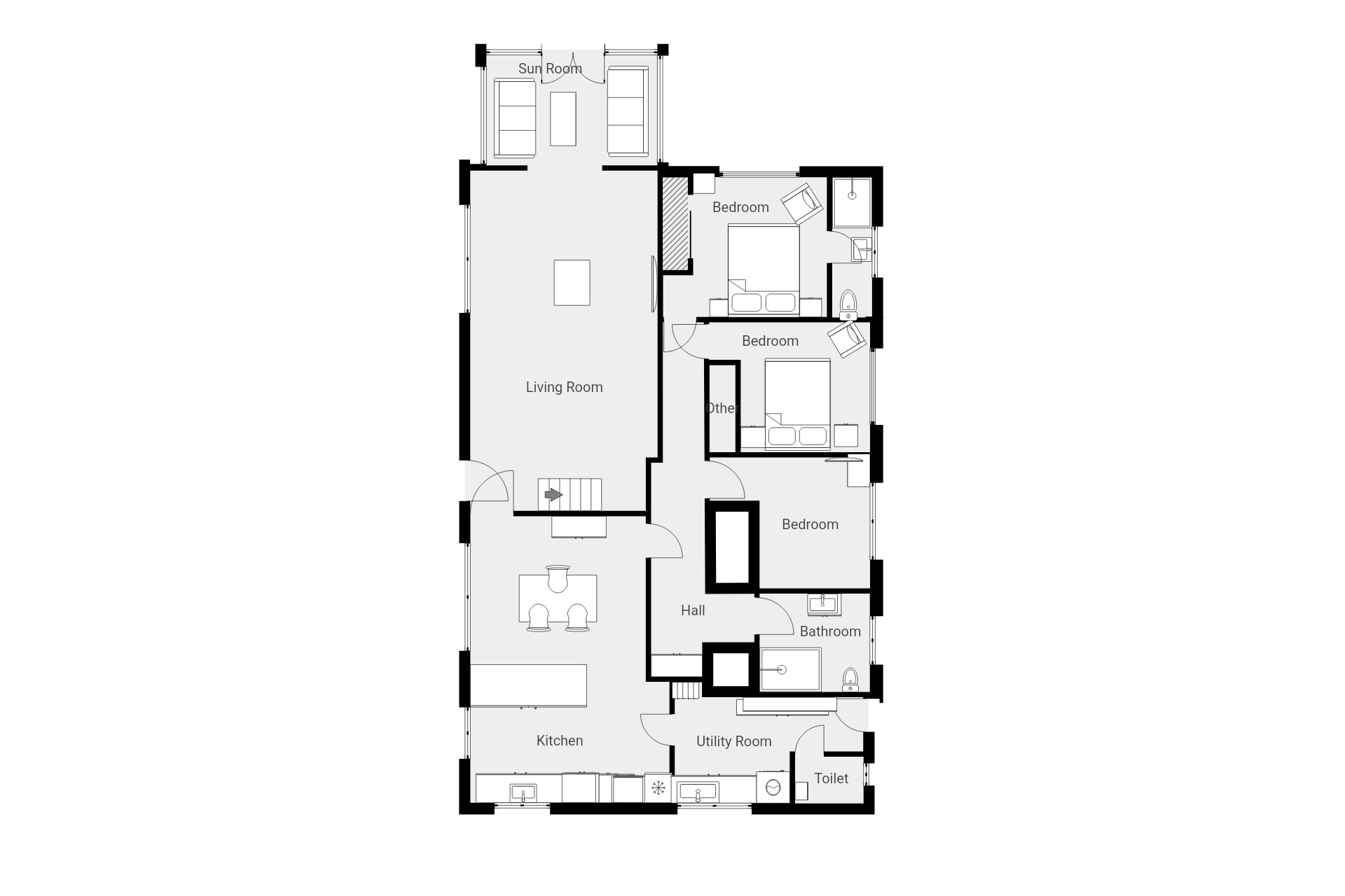 Godolphin, Heather Lane, Canonstown floorplan