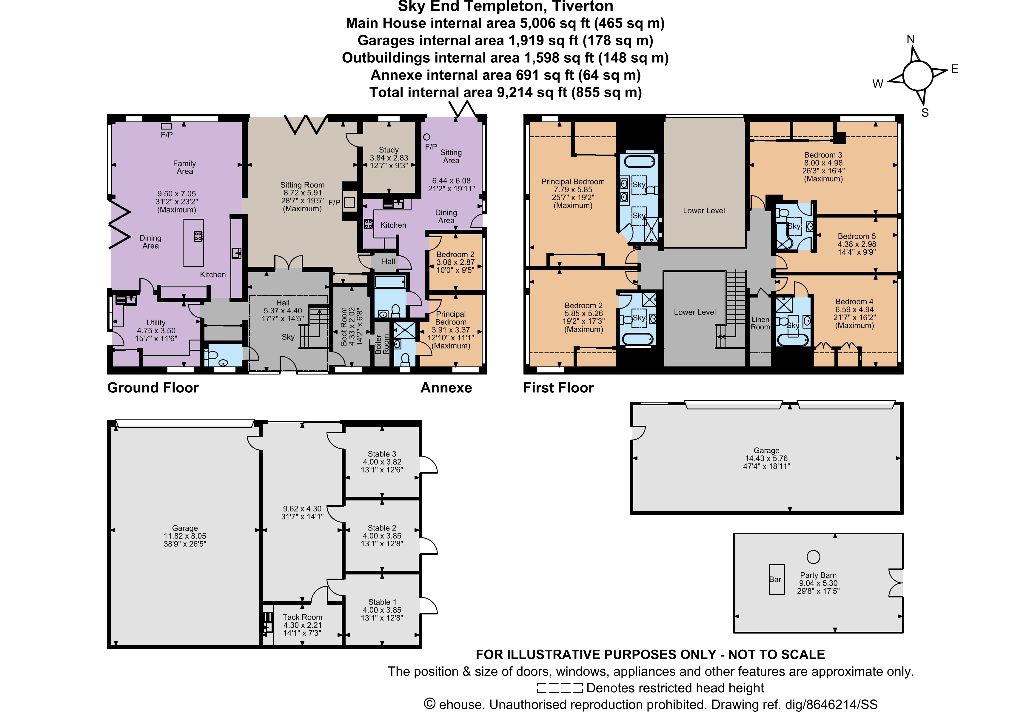 Sky End,, Templeton, Devon floorplan