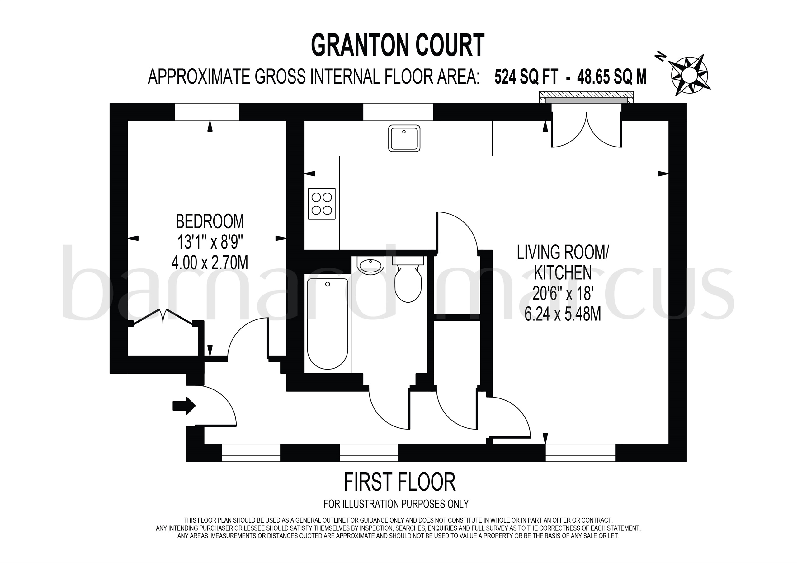 2, Granton Court, Miller Place, Epsom floorplan
