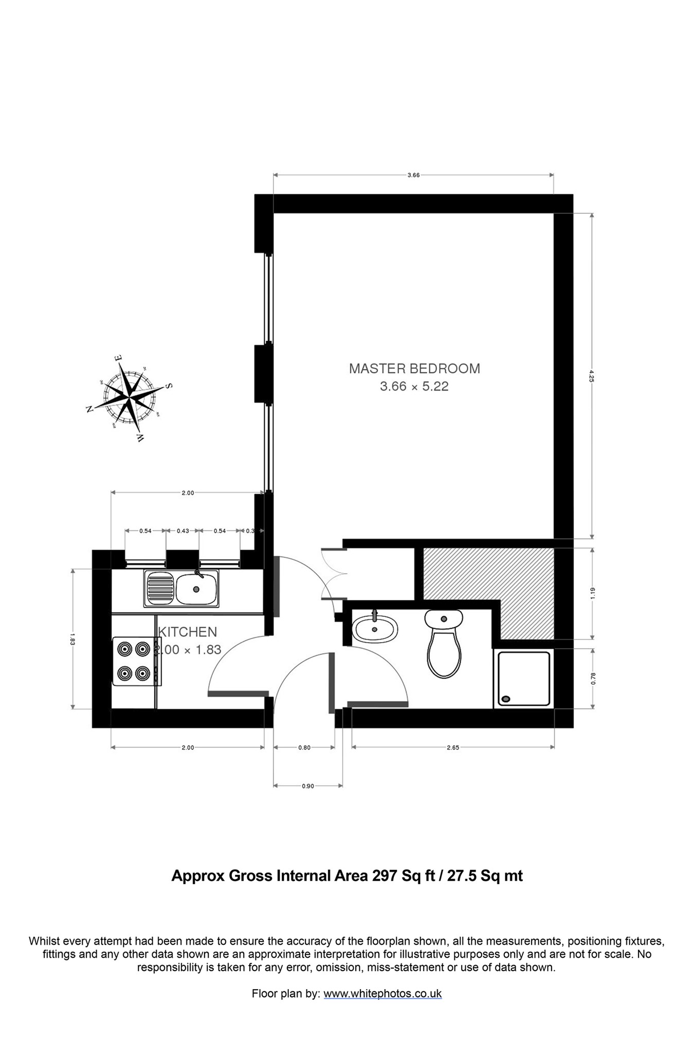 0 Bedrooms Studio to rent in Baldwins Gardens, London EC1N