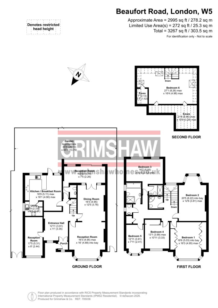 17, Beaufort Road, Ealing floorplan
