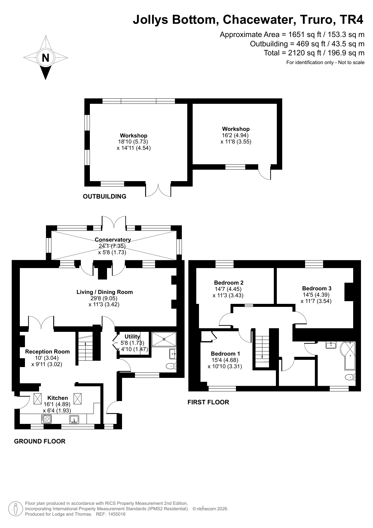 Parc Shady House, Chacewater floorplan