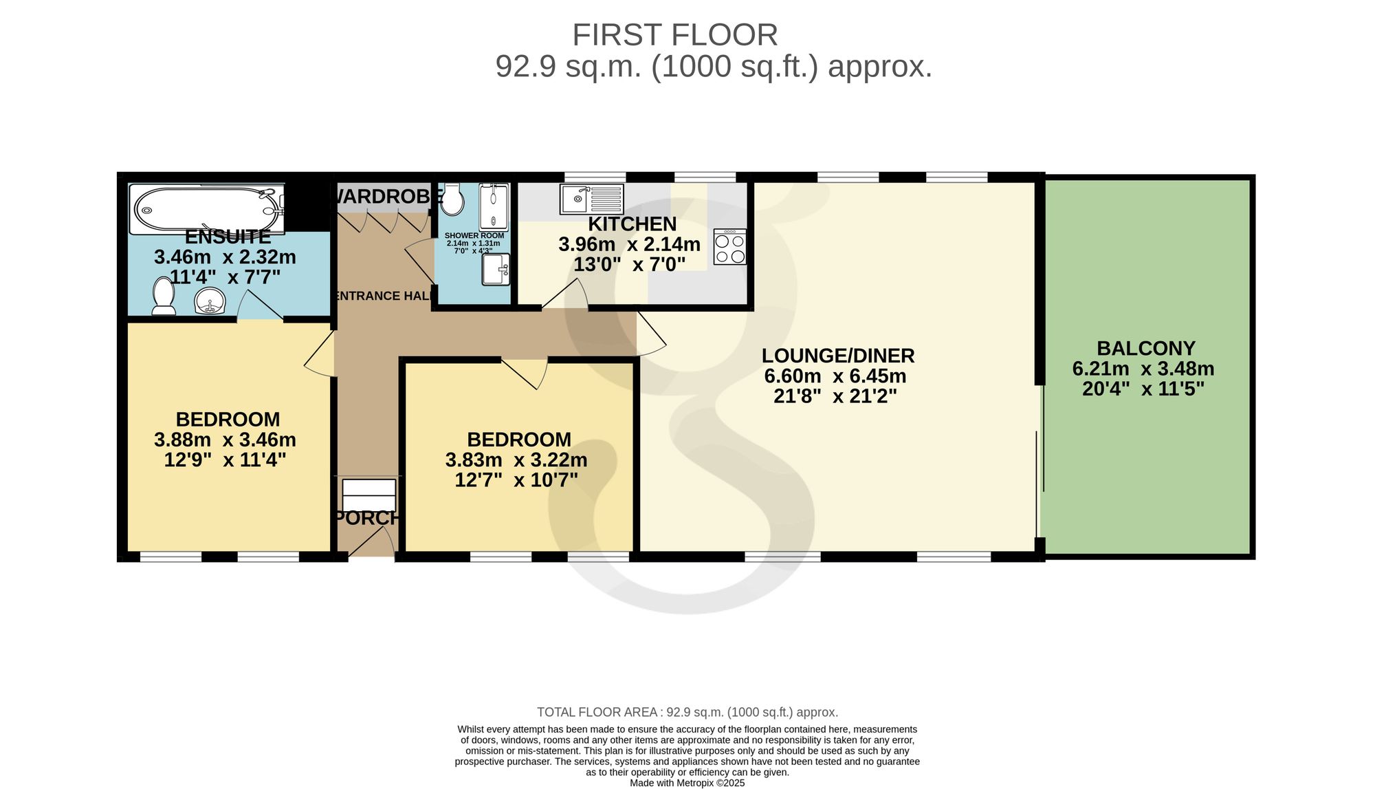 The Old Belfry Les Ruisseaux, Jersey floorplan