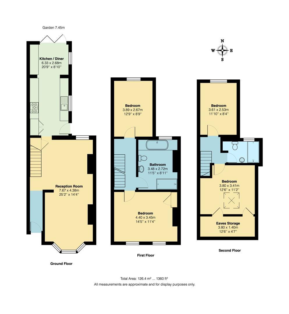 107, Godwin Road, Forest Gate floorplan