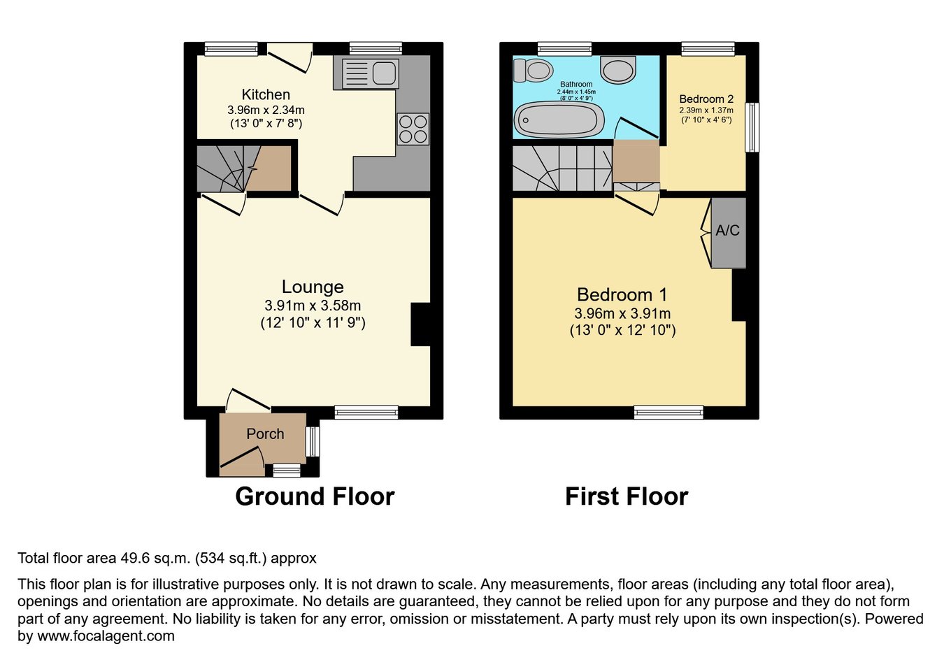 3, Victoria Cottages, King's Lynn floorplan