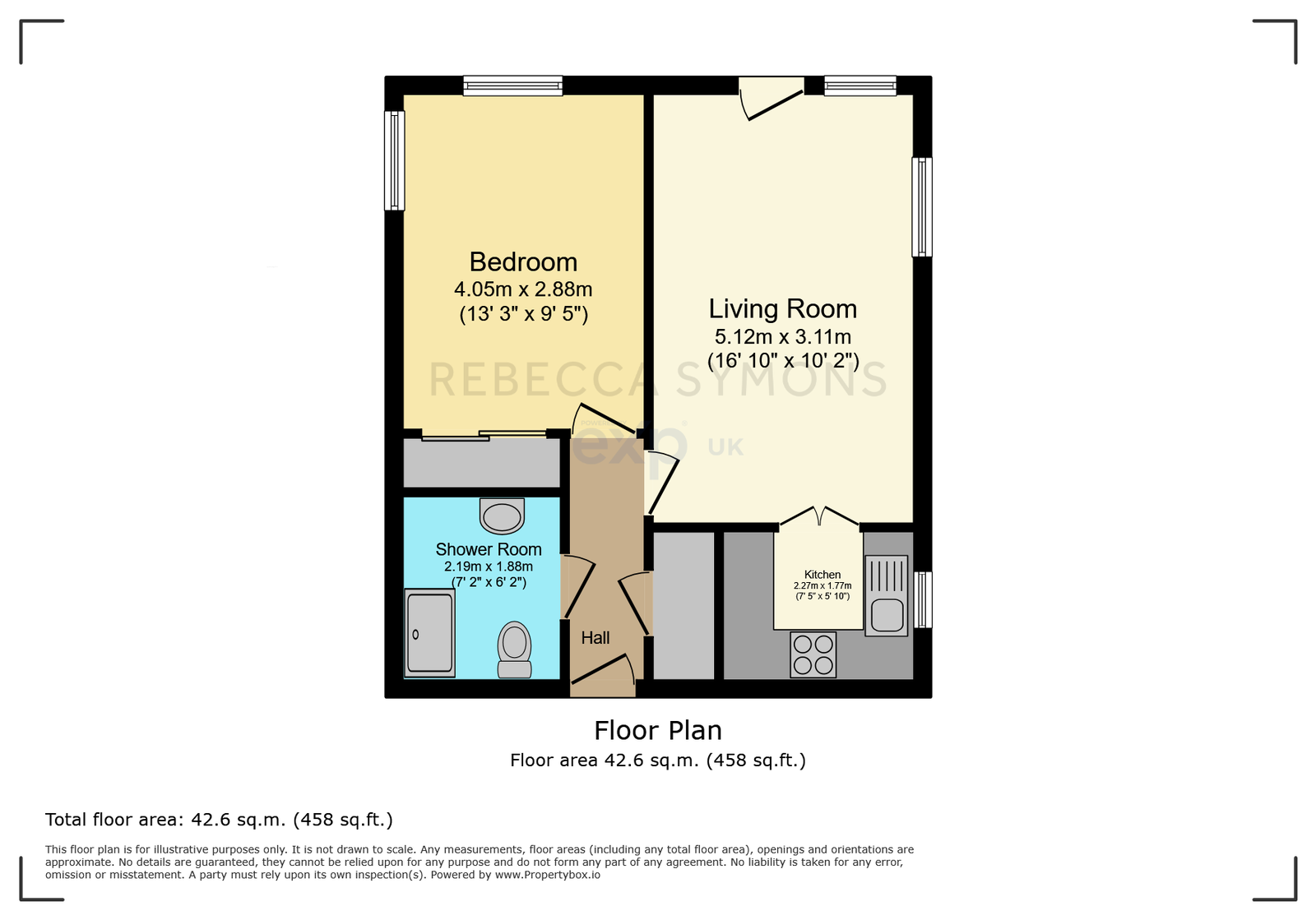 Carlton Court,24, Blenheim Road, Minehead floorplan
