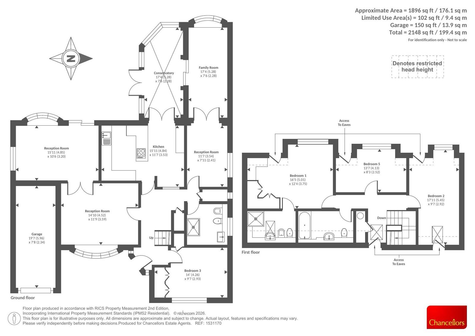 Cuckoo Lane, Woking floorplan