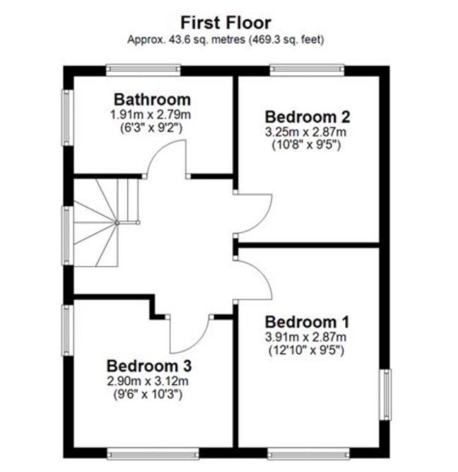 72, Morecambe Avenue, Scunthorpe floorplan