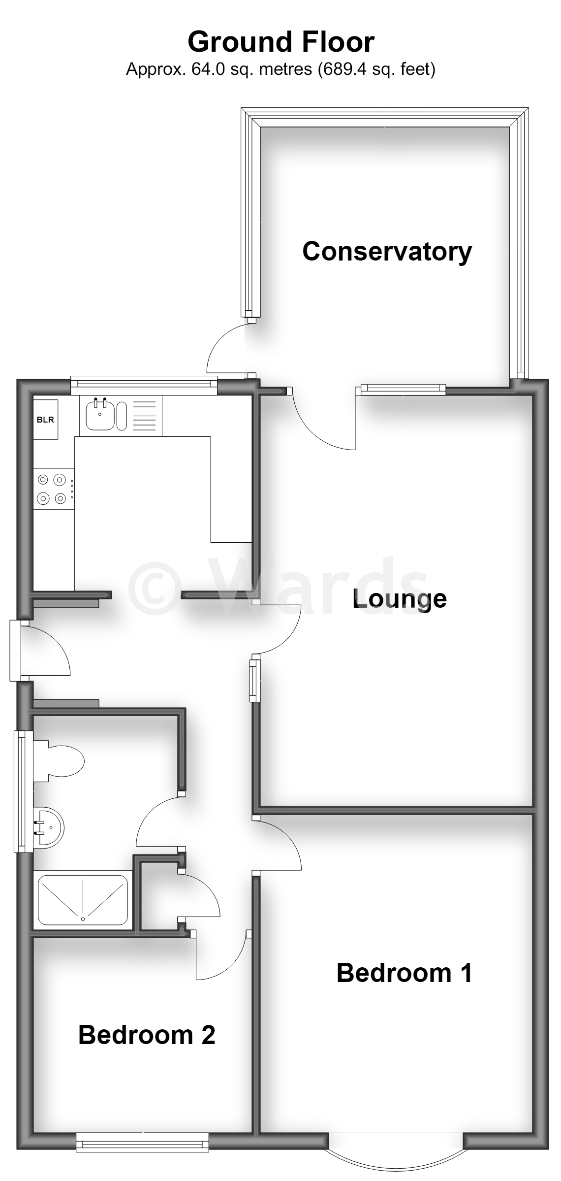 79, Hampton Gardens, Herne Bay floorplan
