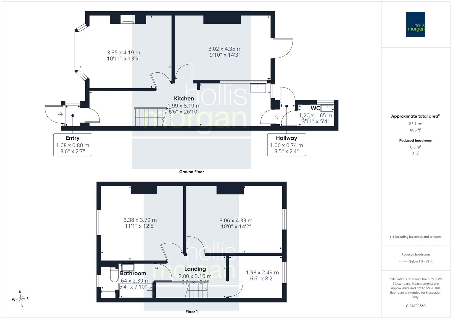 2, Oldfield Lane, Bath floorplan