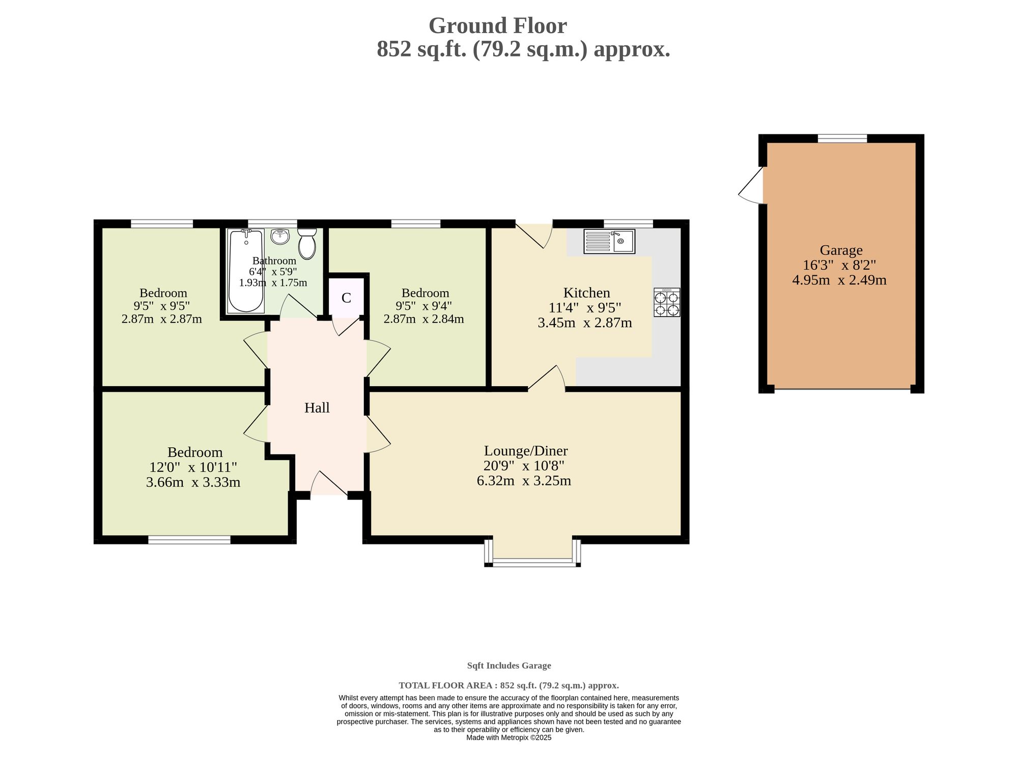 35, Lord Road, Diss floorplan