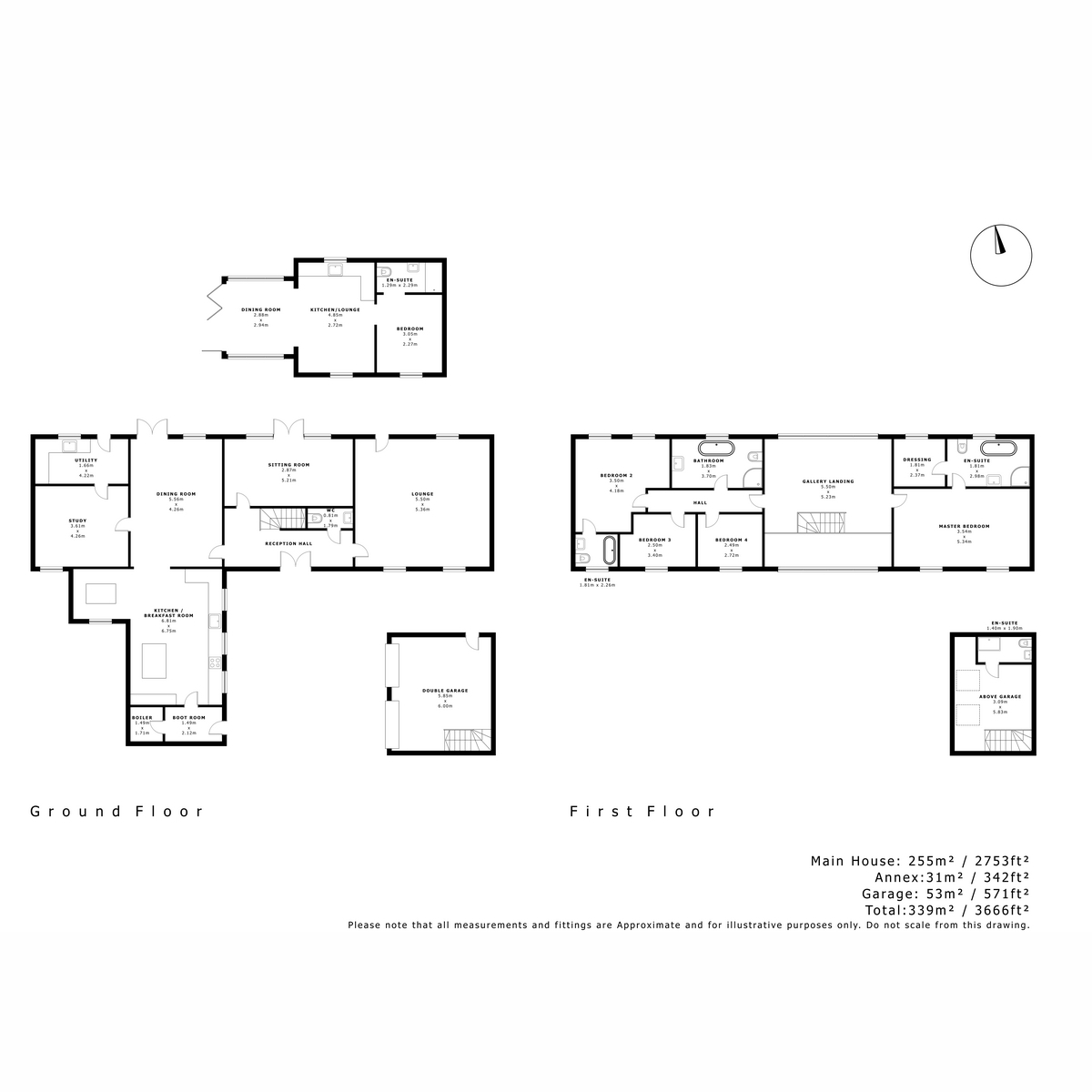 Parkmore Farm Barn, Torton Lane, Kidderminster floorplan