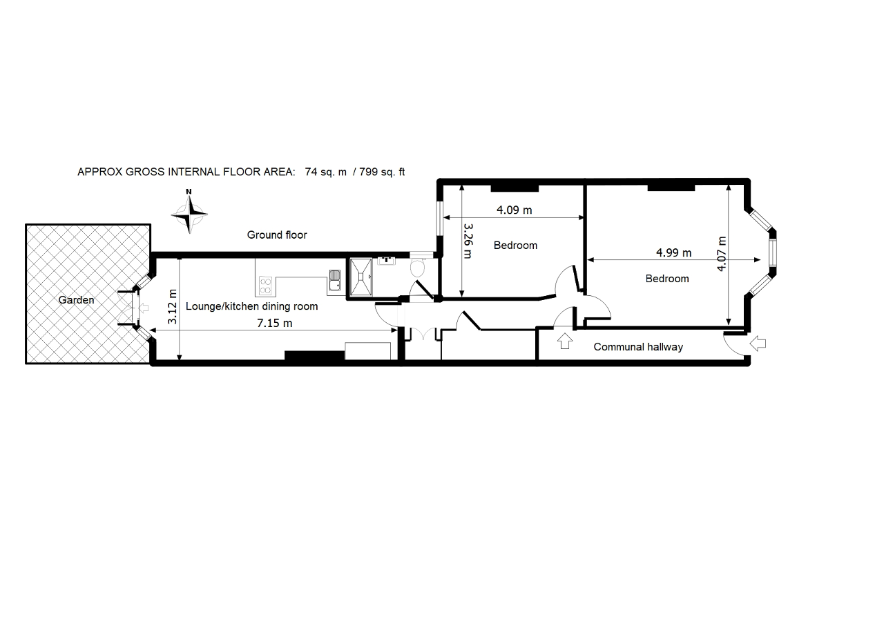 Copleston Road, London floorplan