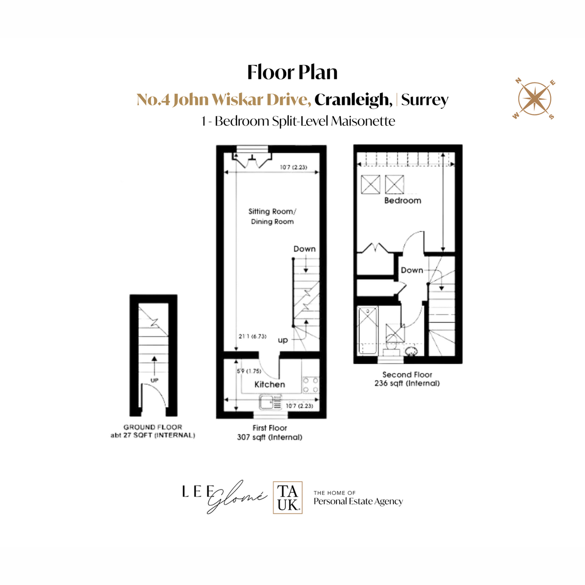 4, John Wiskar Drive, Cranleigh floorplan
