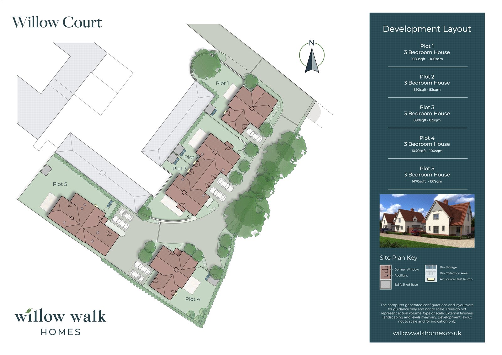 Plot 4, Willow Court, Ashfield Road Elmswell floorplan