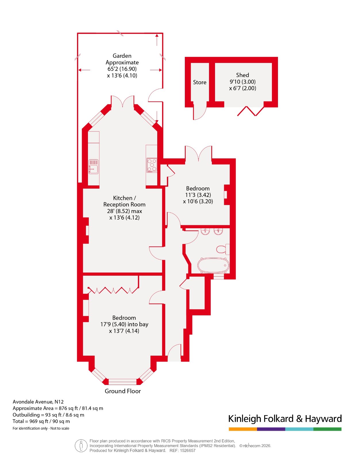 18, Avondale Avenue, London floorplan