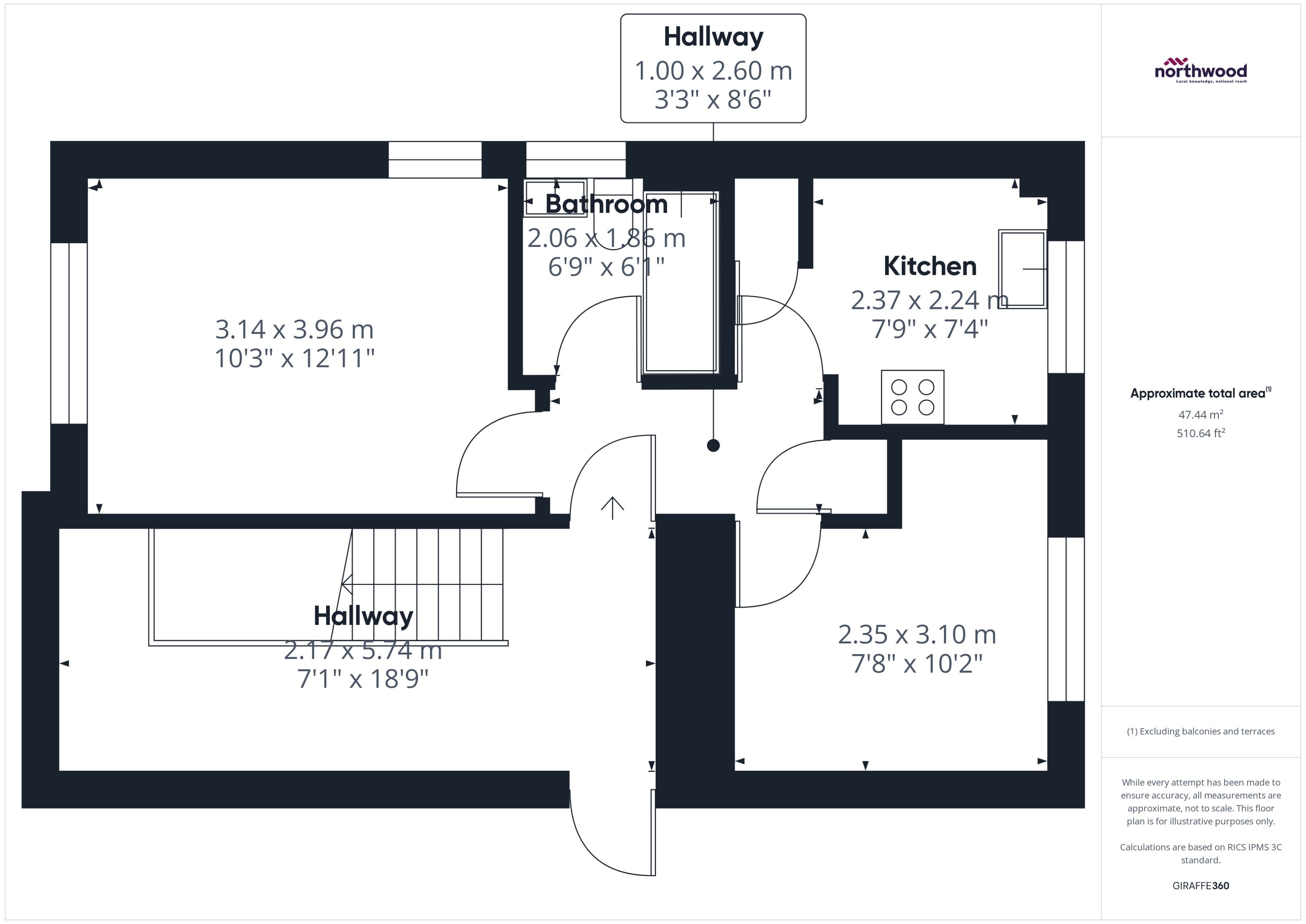 56, Stapleford Close, Chelmsford floorplan