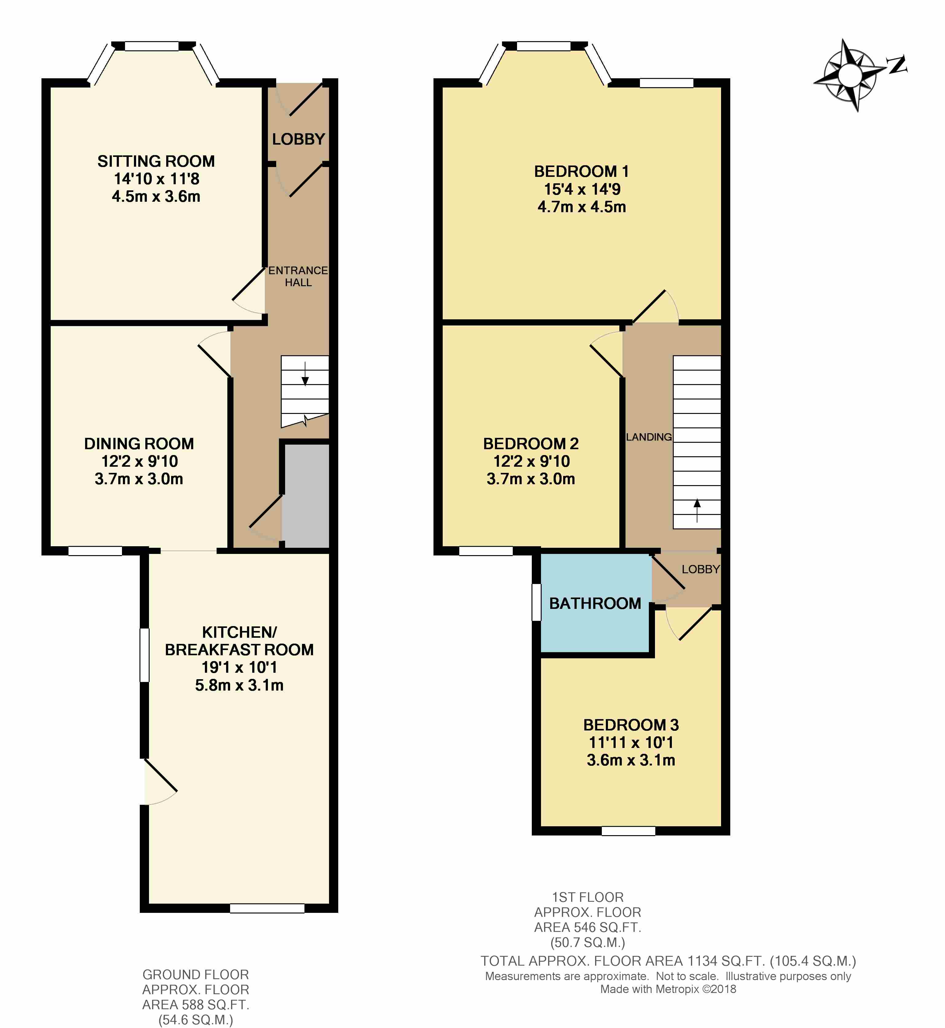 3 Bedrooms Terraced house for sale in First Avenue, Oldfield Park, Bath BA2