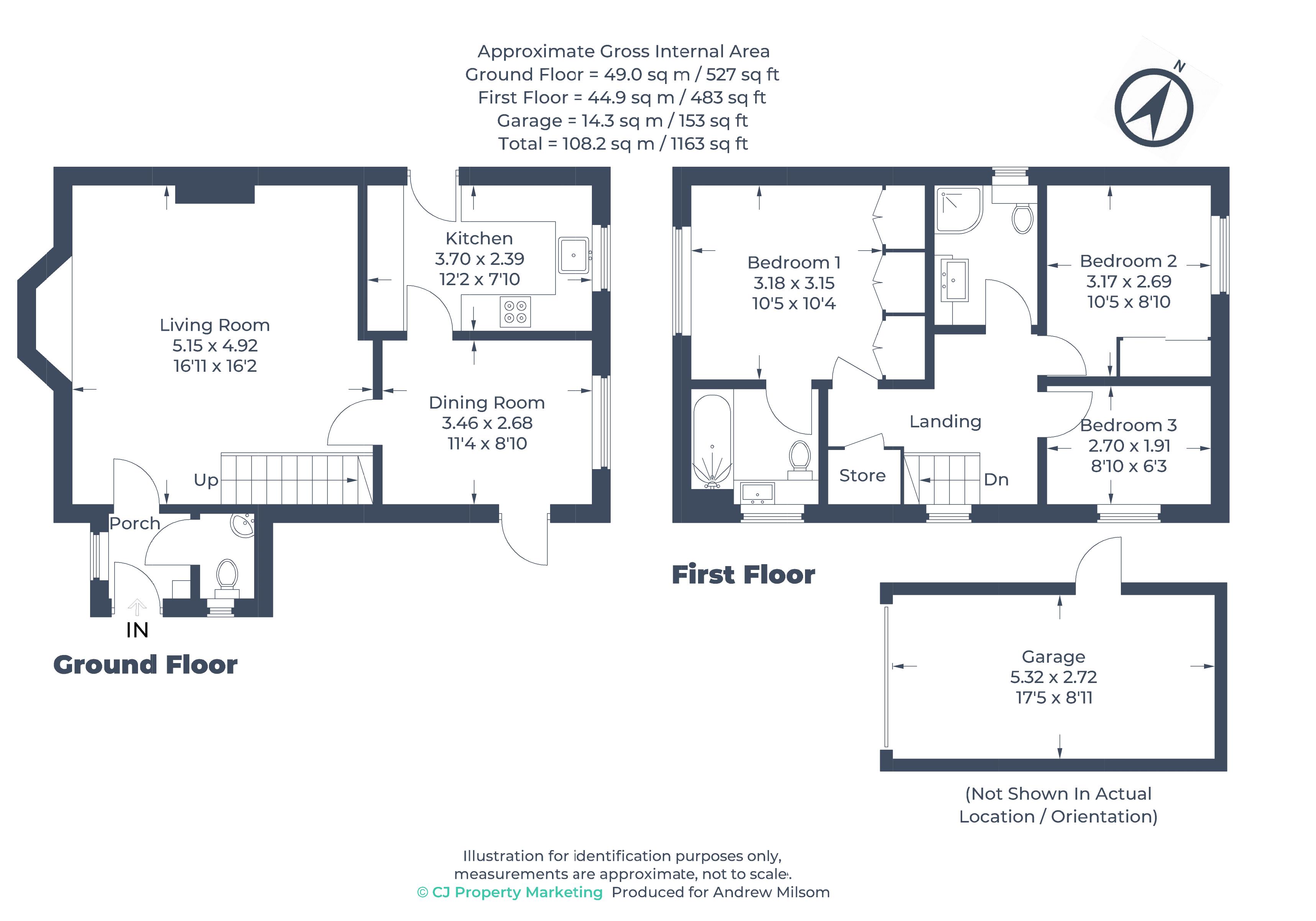1, Orchard Drive, Wooburn Green floorplan