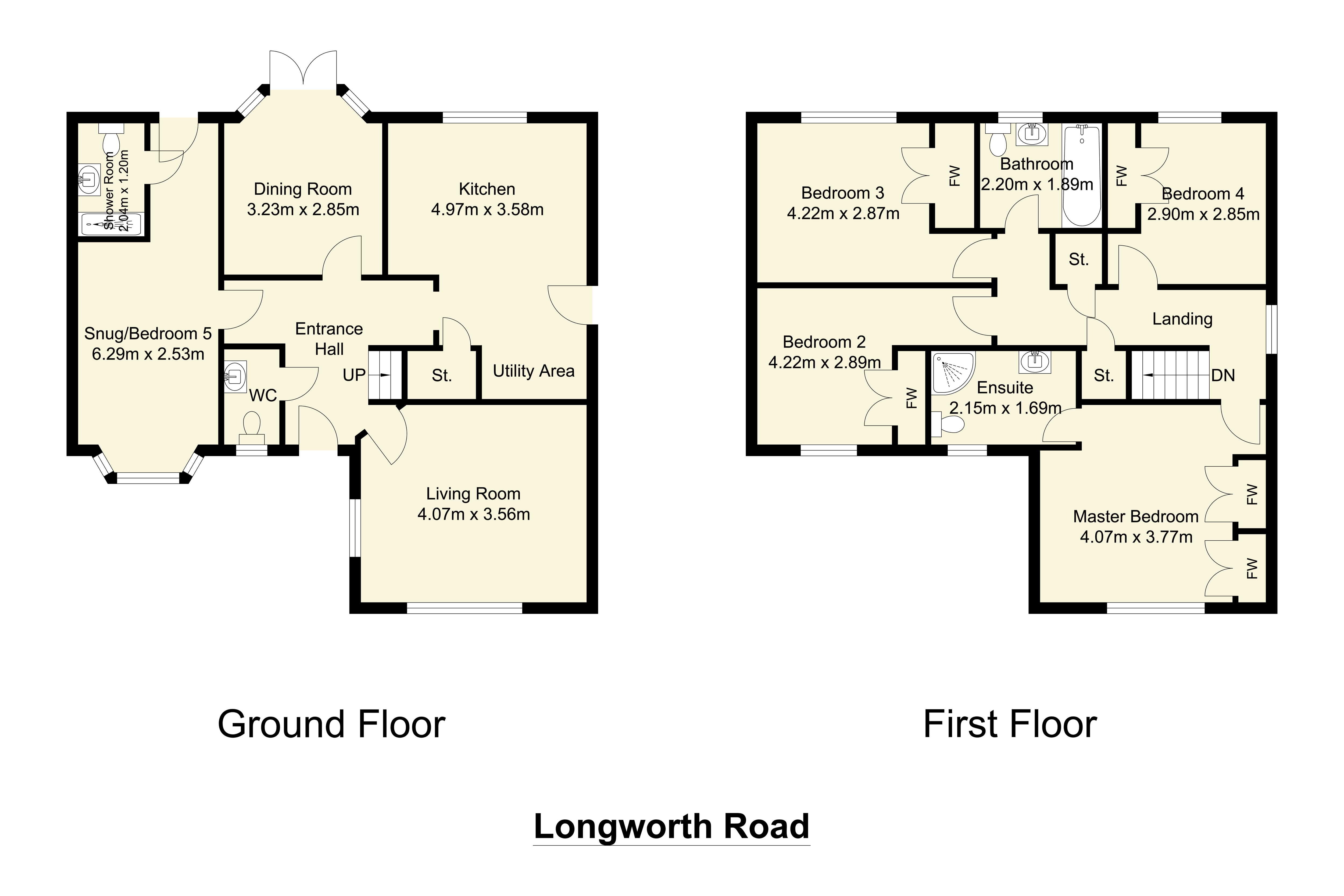 Longworth Road, Hemsworth, Pontefract, West Yorkshire WF9, 4 bedroom detached house for sale