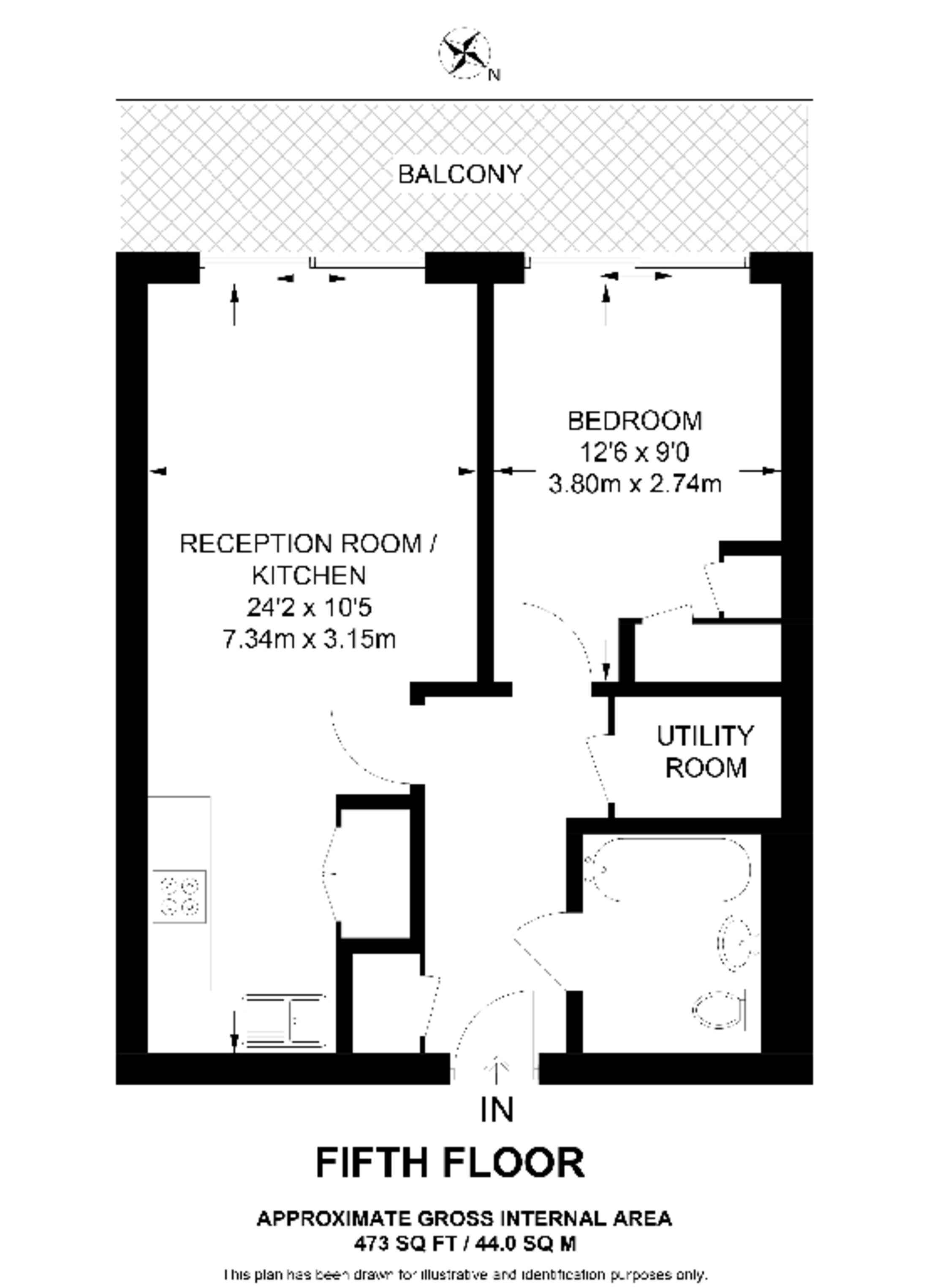 West Carriage House, Woolwich Riverside floorplan