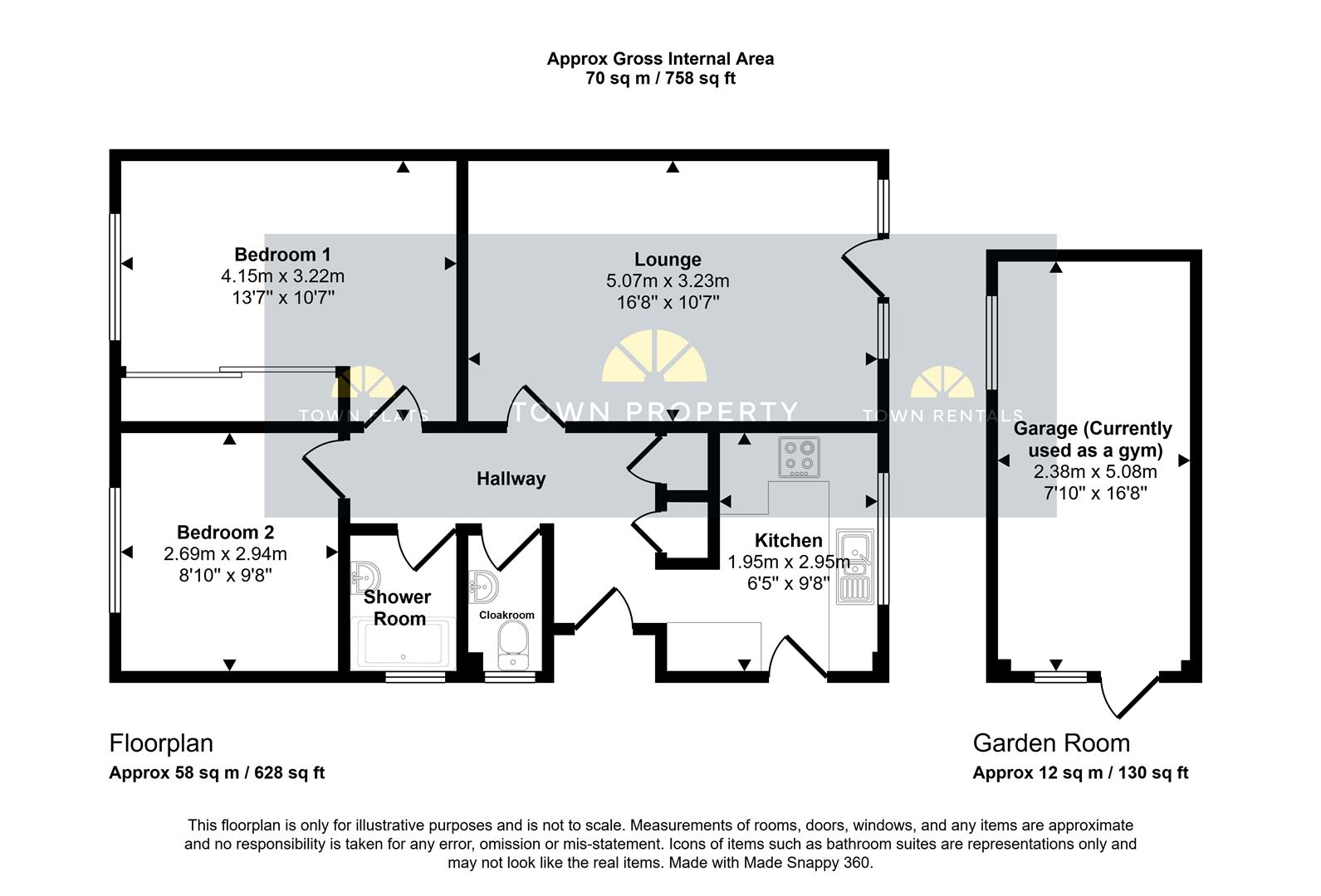 131, Tolkien Road, Eastbourne floorplan