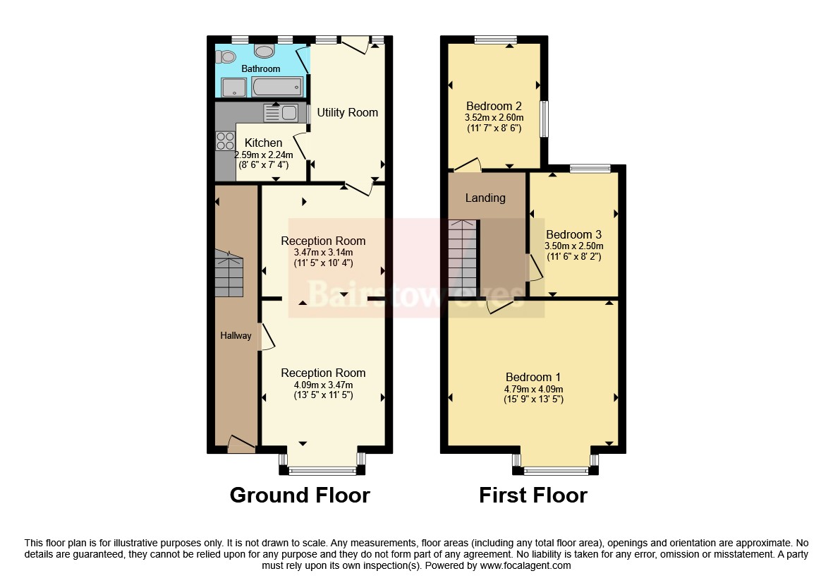 52, Brentwood Road, Essex floorplan