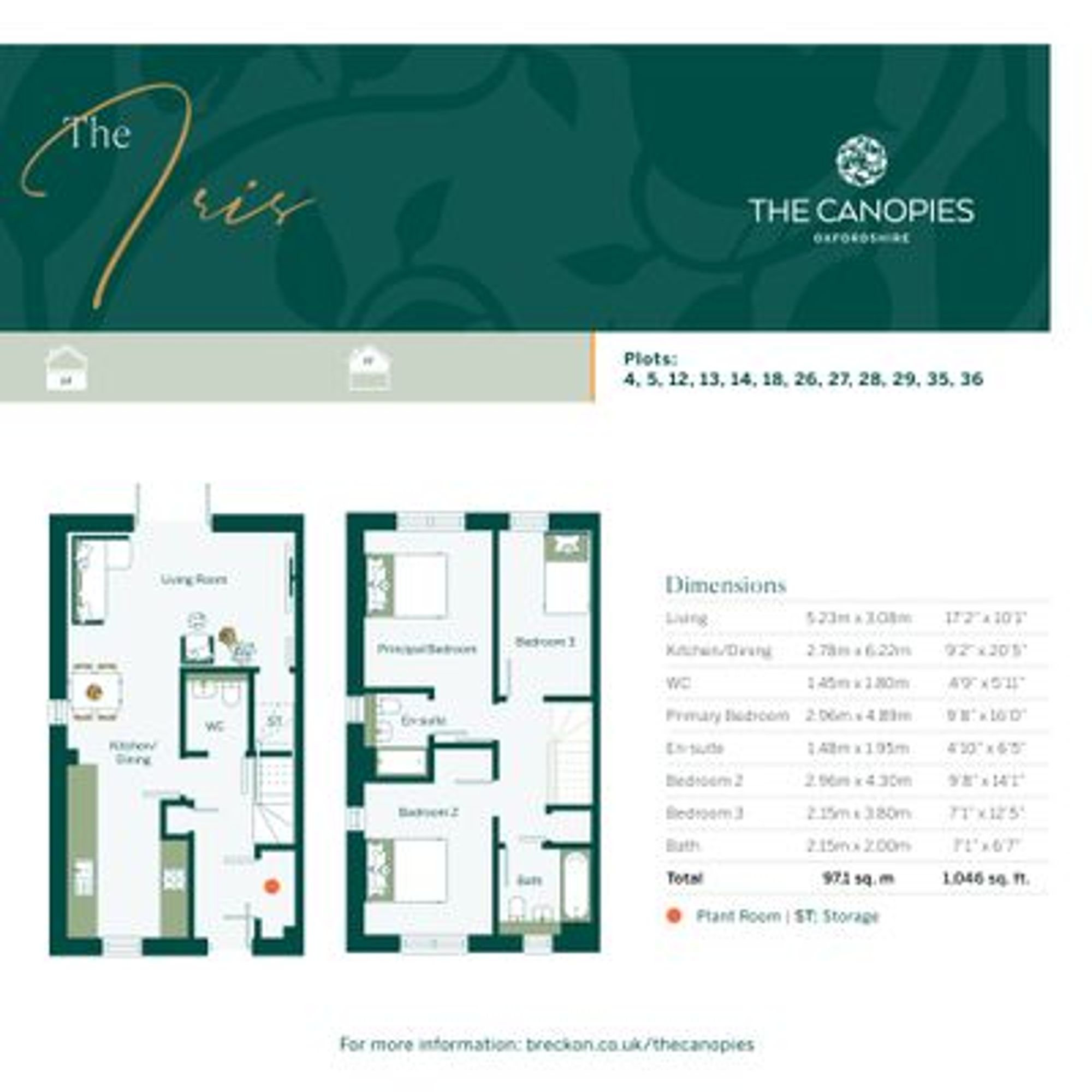 33 Oak Croft, Abingdon floorplan