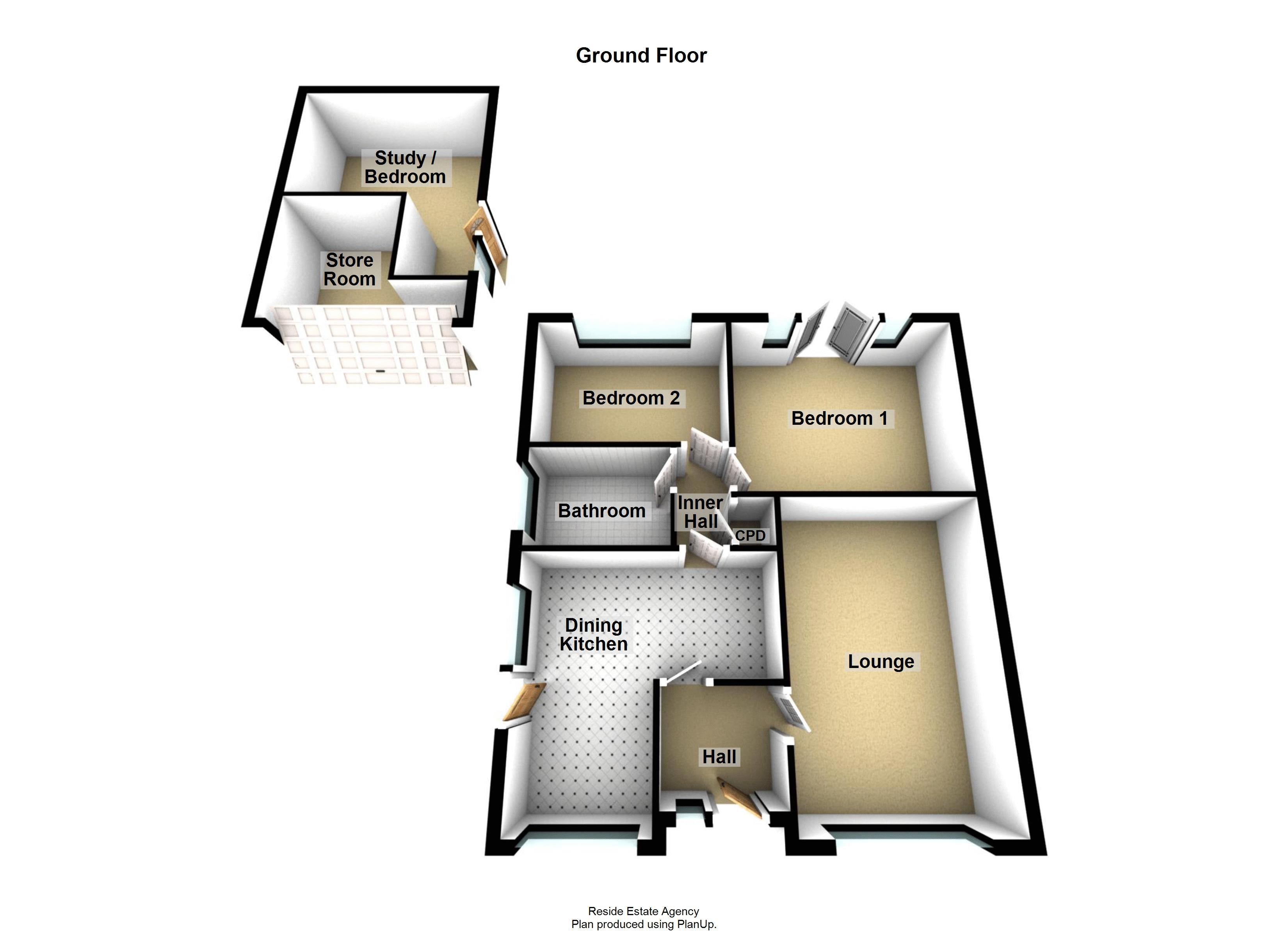 2 Bedrooms Semi-detached bungalow for sale in Norden Way, Norden, Rochdale OL11