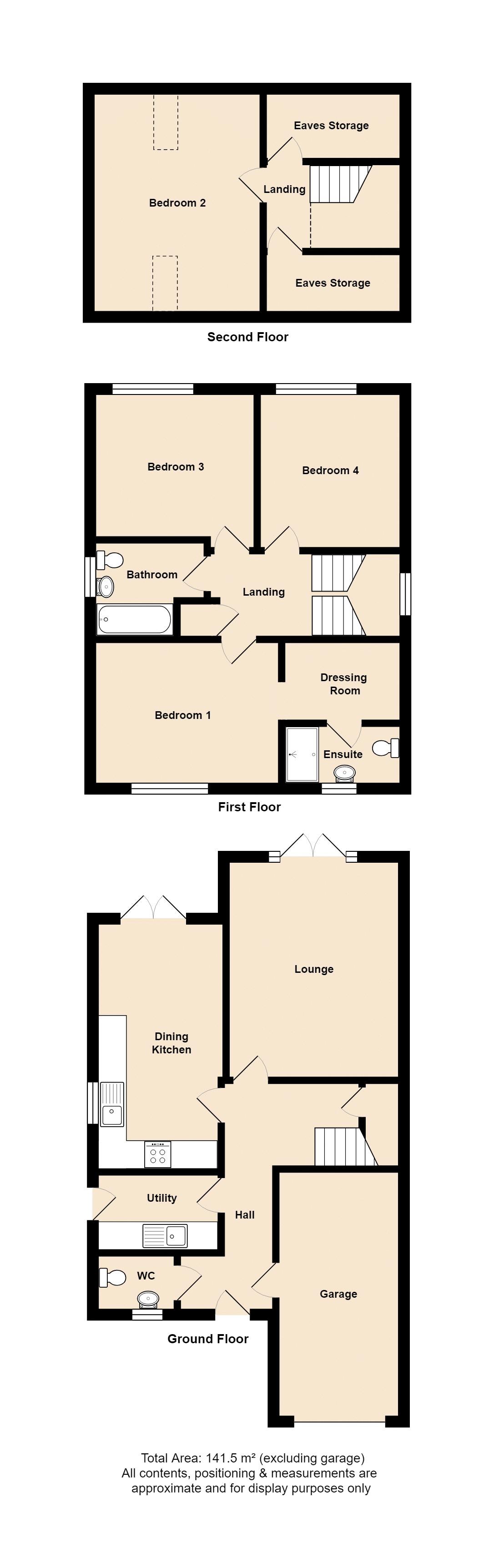 4 Bedrooms Detached house for sale in Astbury Lane Ends, Congleton CW12