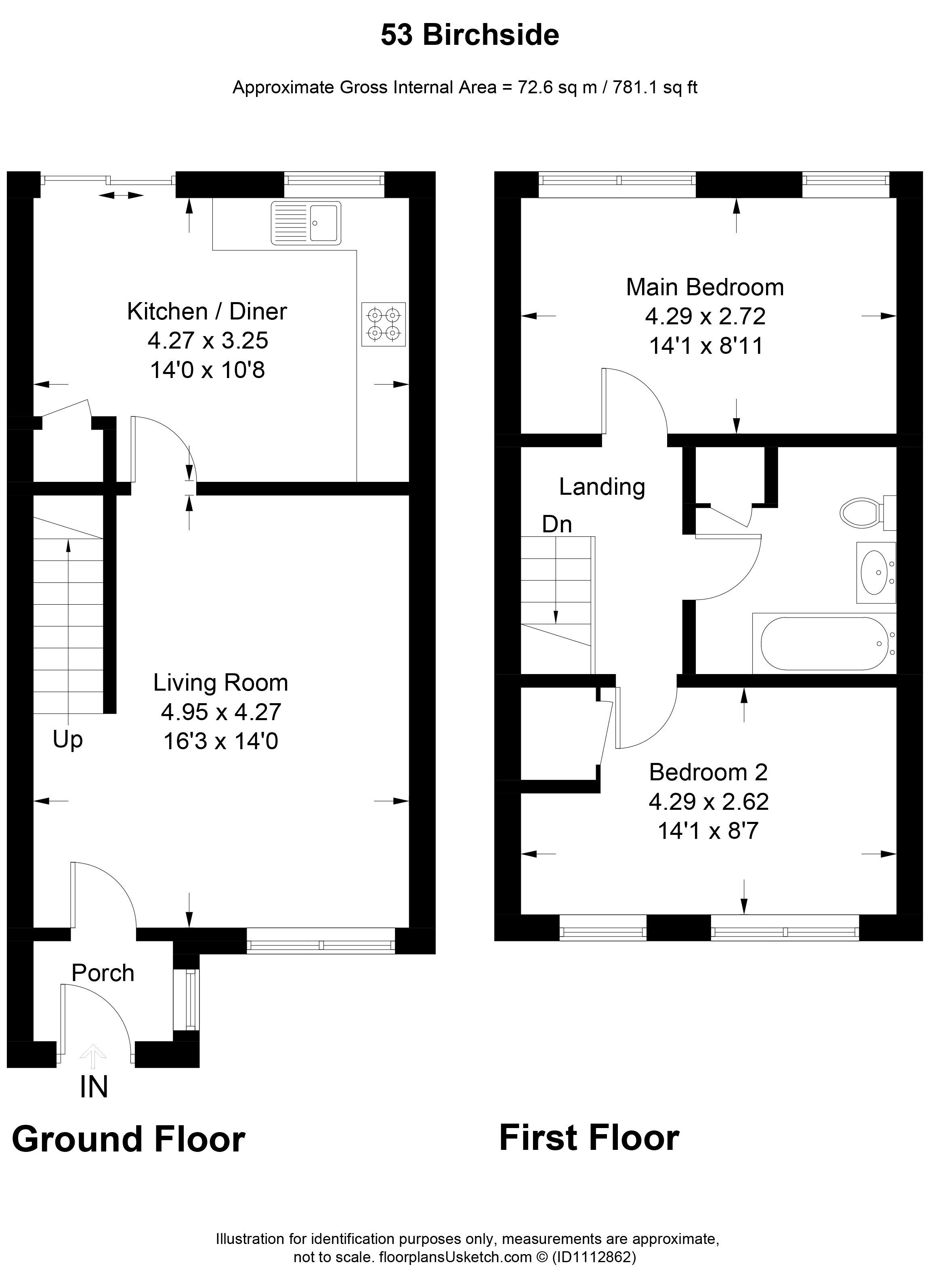 53, Birchside, Birchside floorplan