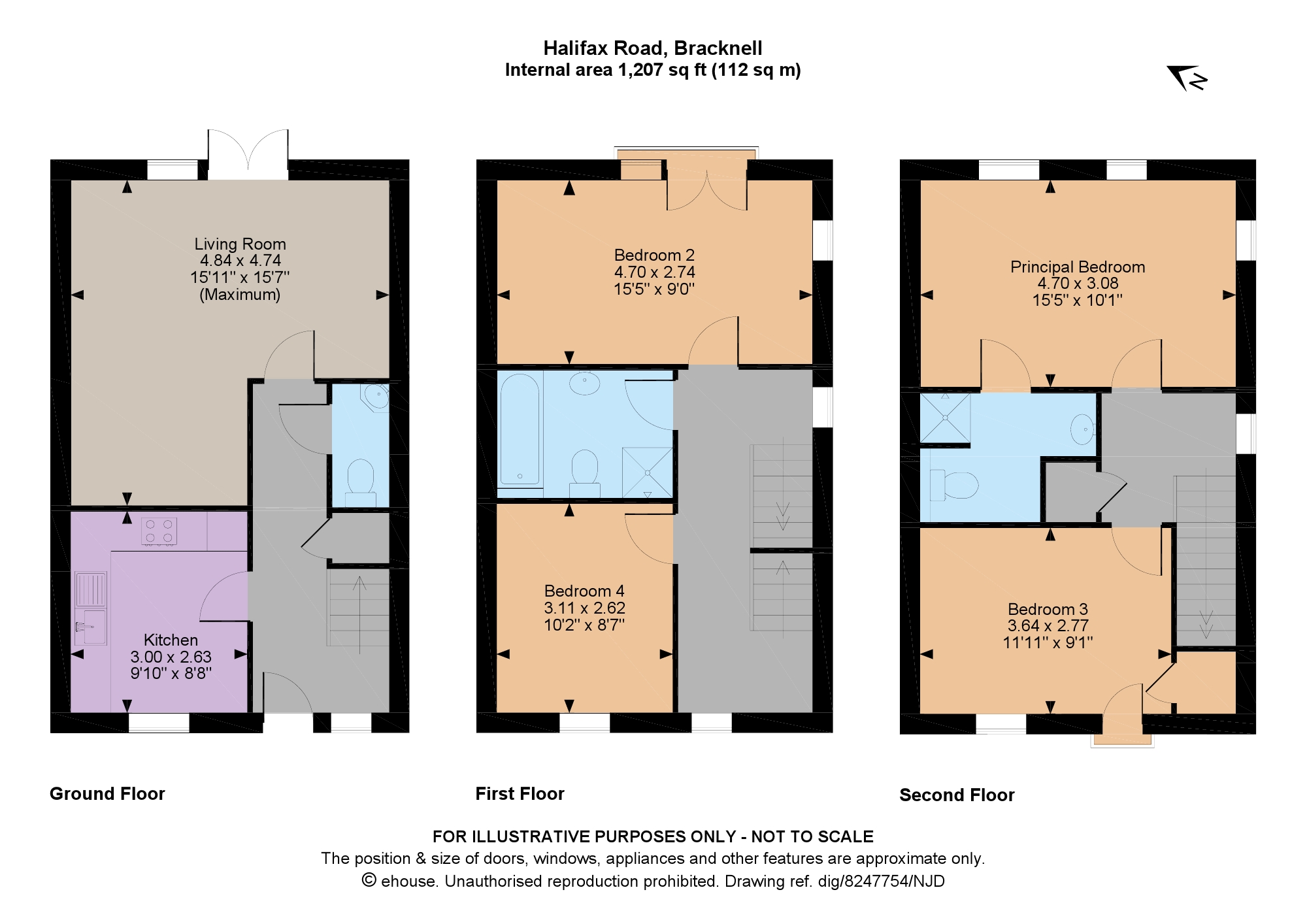 4 Bedrooms End terrace house to rent in Halifax Road, Bracknell, Berkshire RG12
