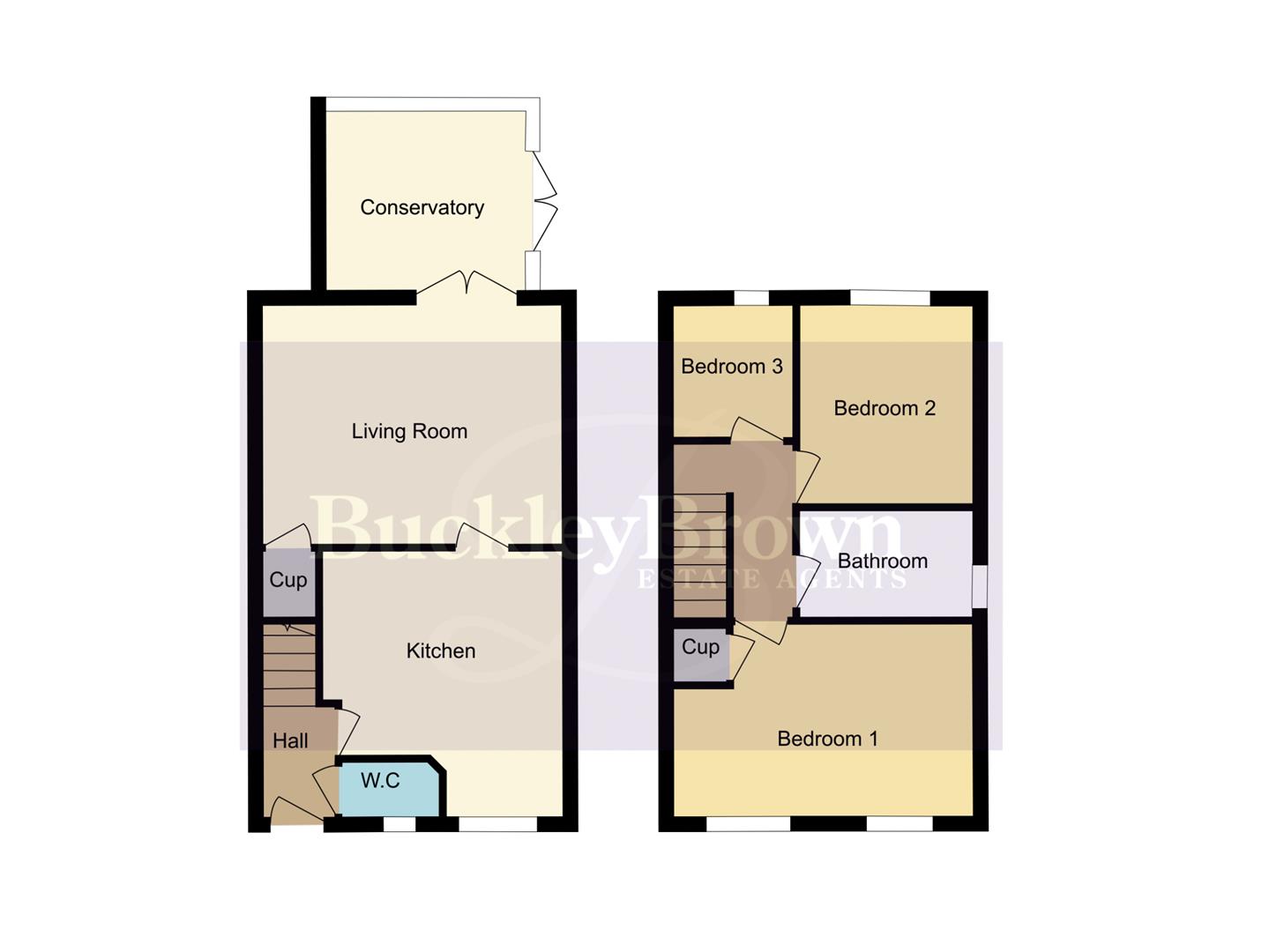 9, Orchid Grove, Mansfield floorplan