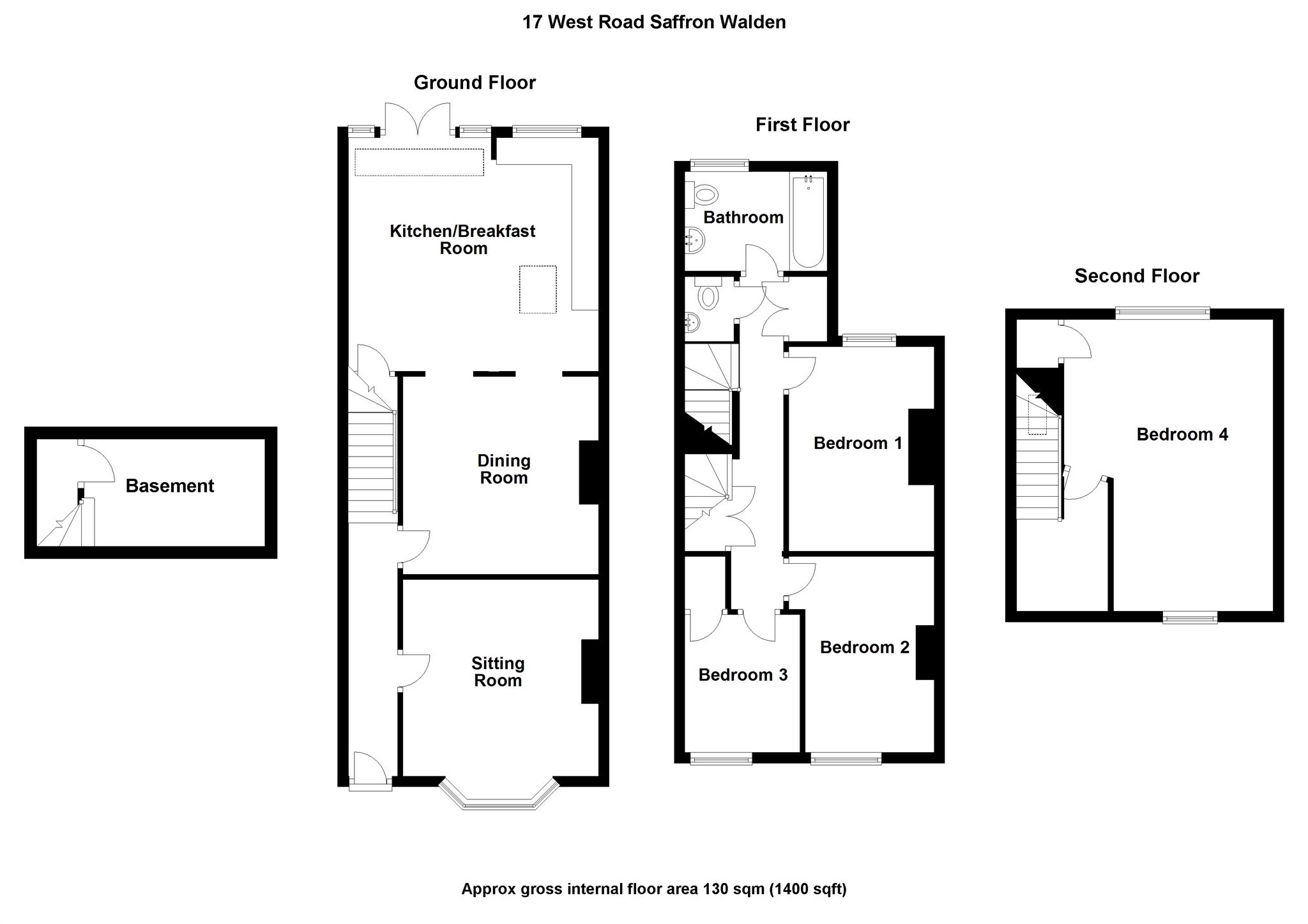4 Bedrooms  for sale in West Road, Saffron Walden, Essex CB11