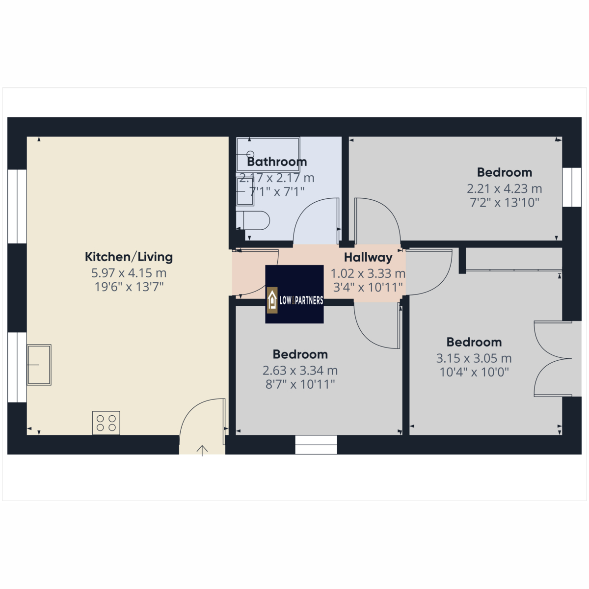 4 Garden Street Close, Garden Street, Macduff floorplan