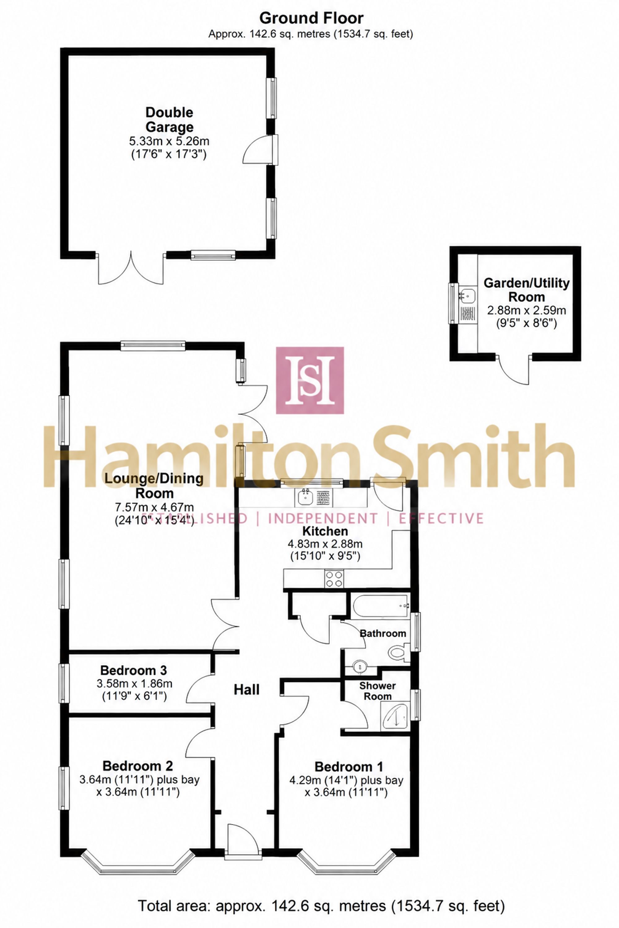 28 Southfield Drive, Leiston floorplan