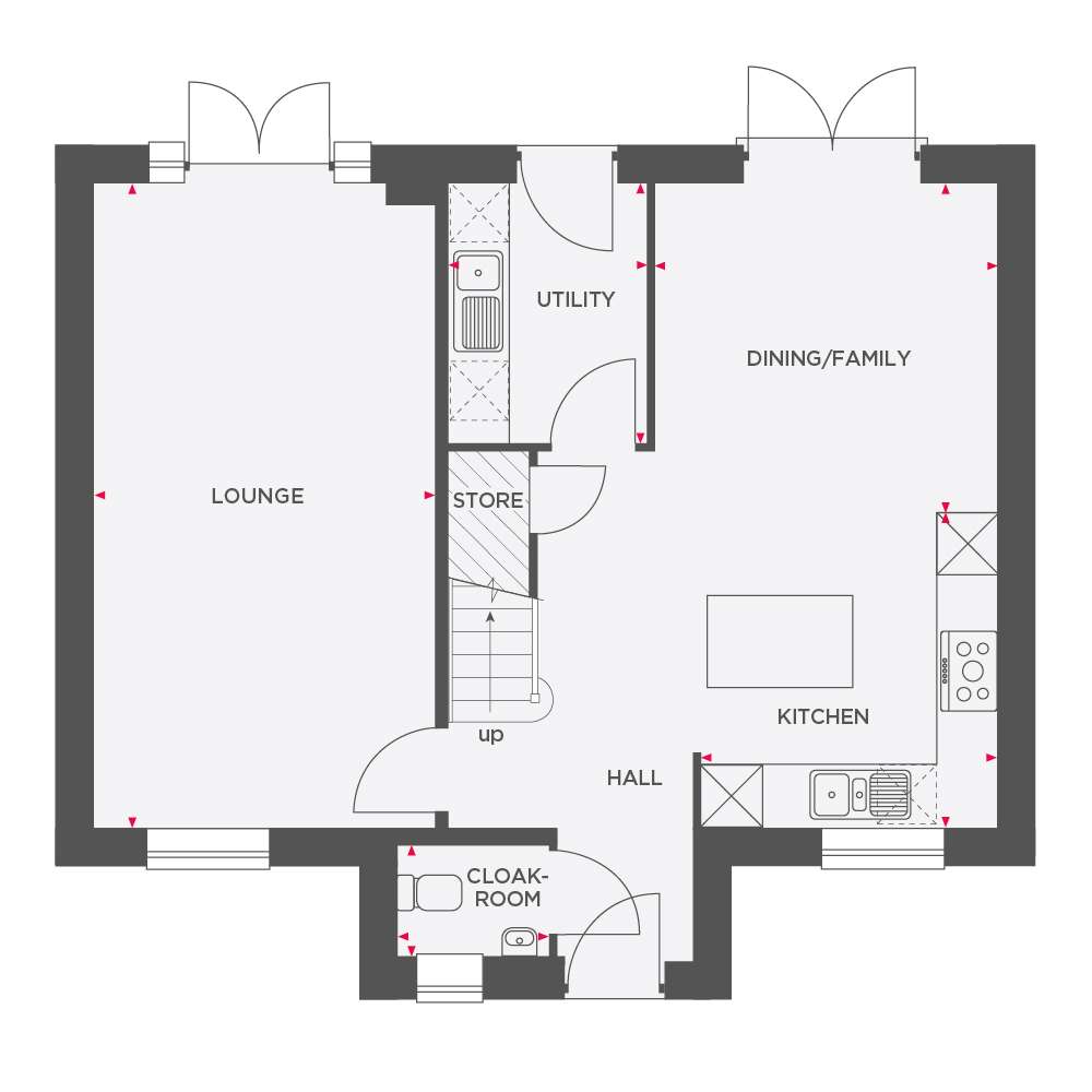 118, Lark View, Liskeard floorplan