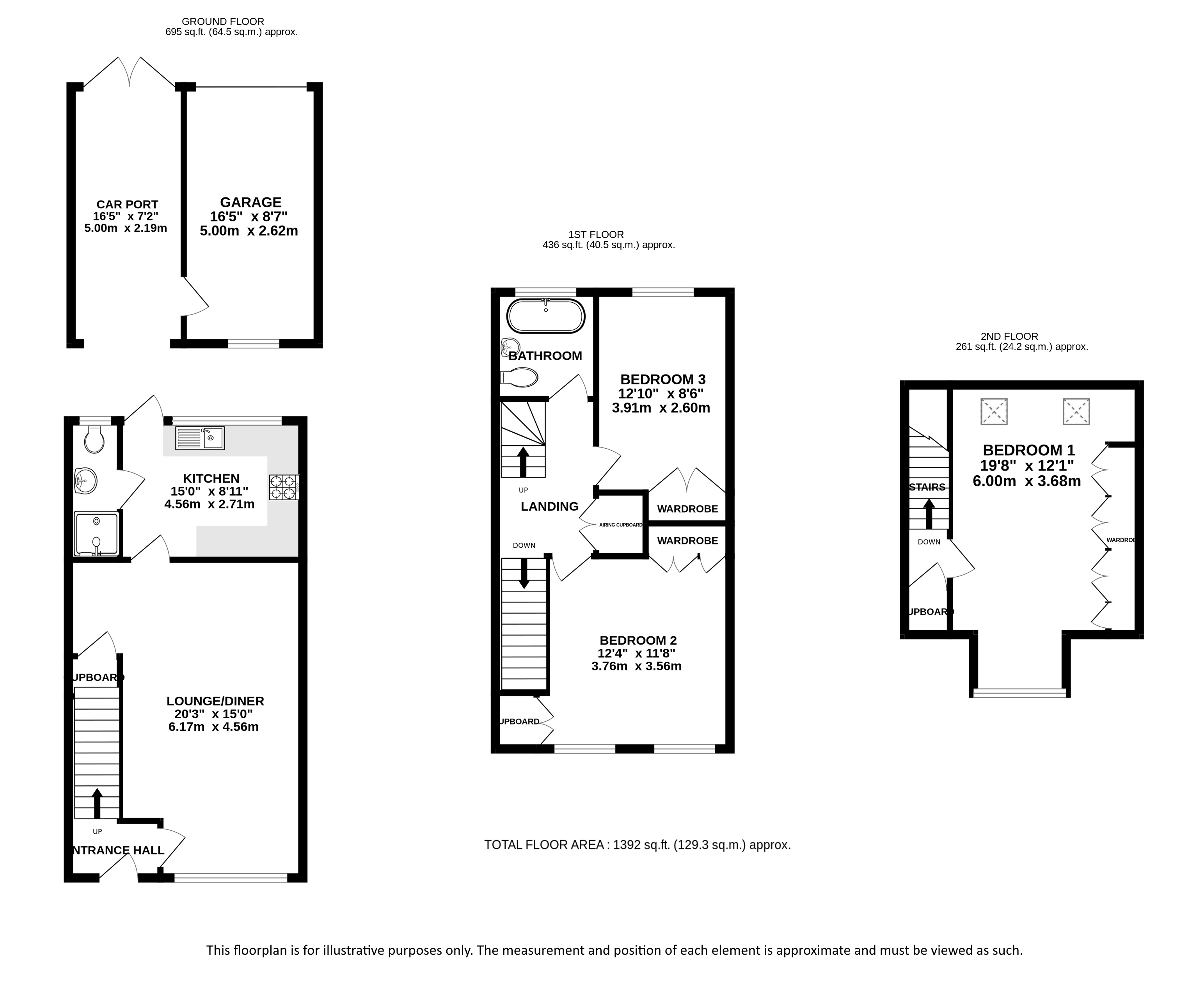 20, Pickford Road, St Albans floorplan
