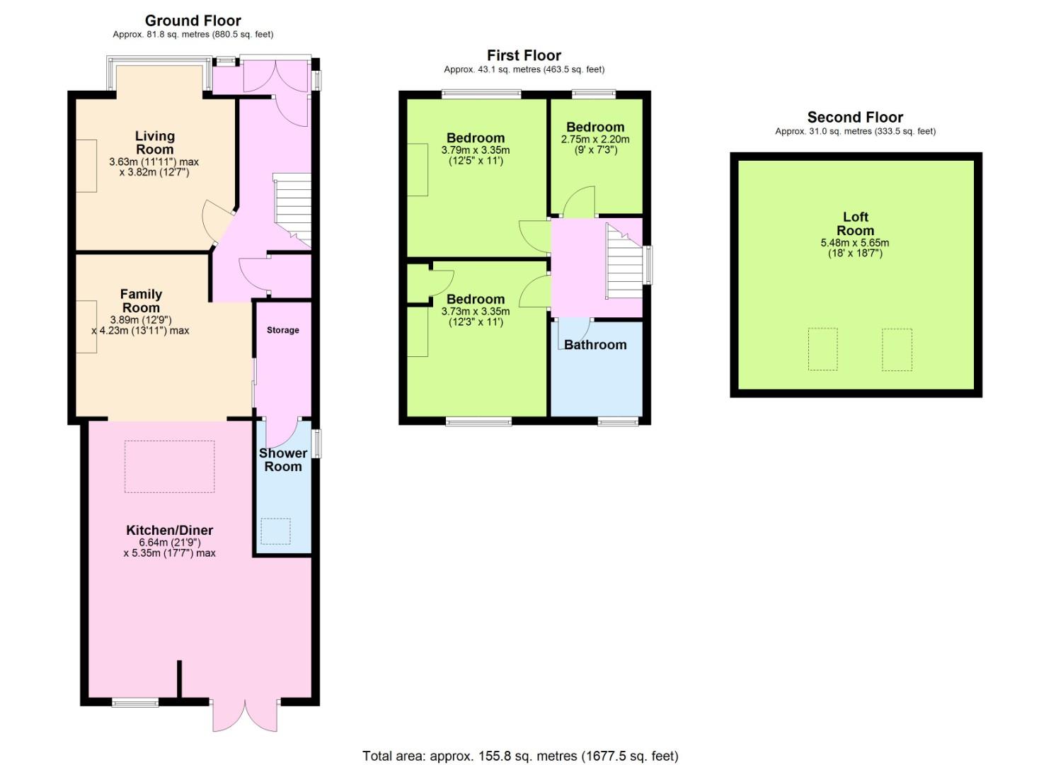132, Carden Avenue, Brighton floorplan