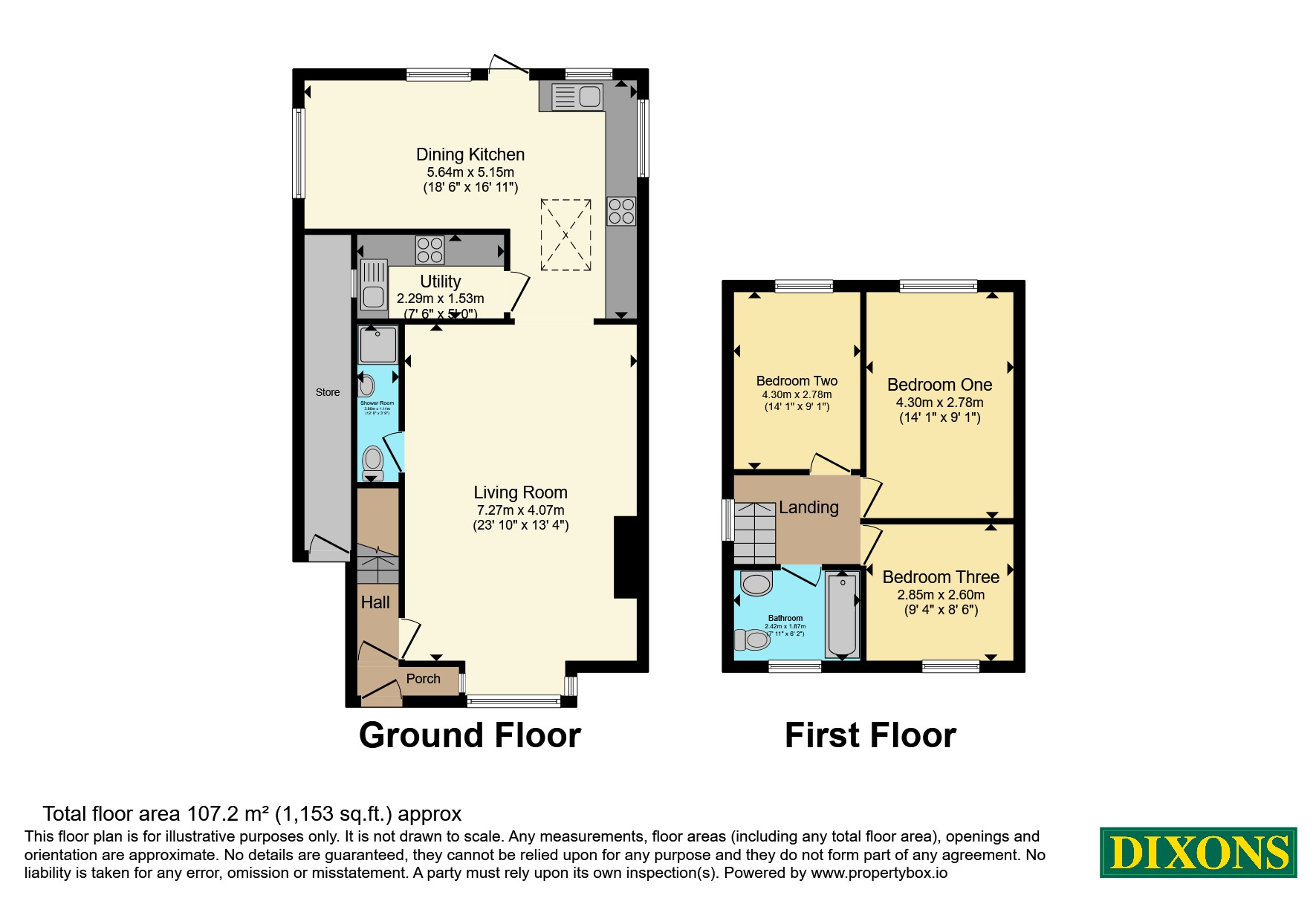 24, Yew Tree Road, West Midlands floorplan