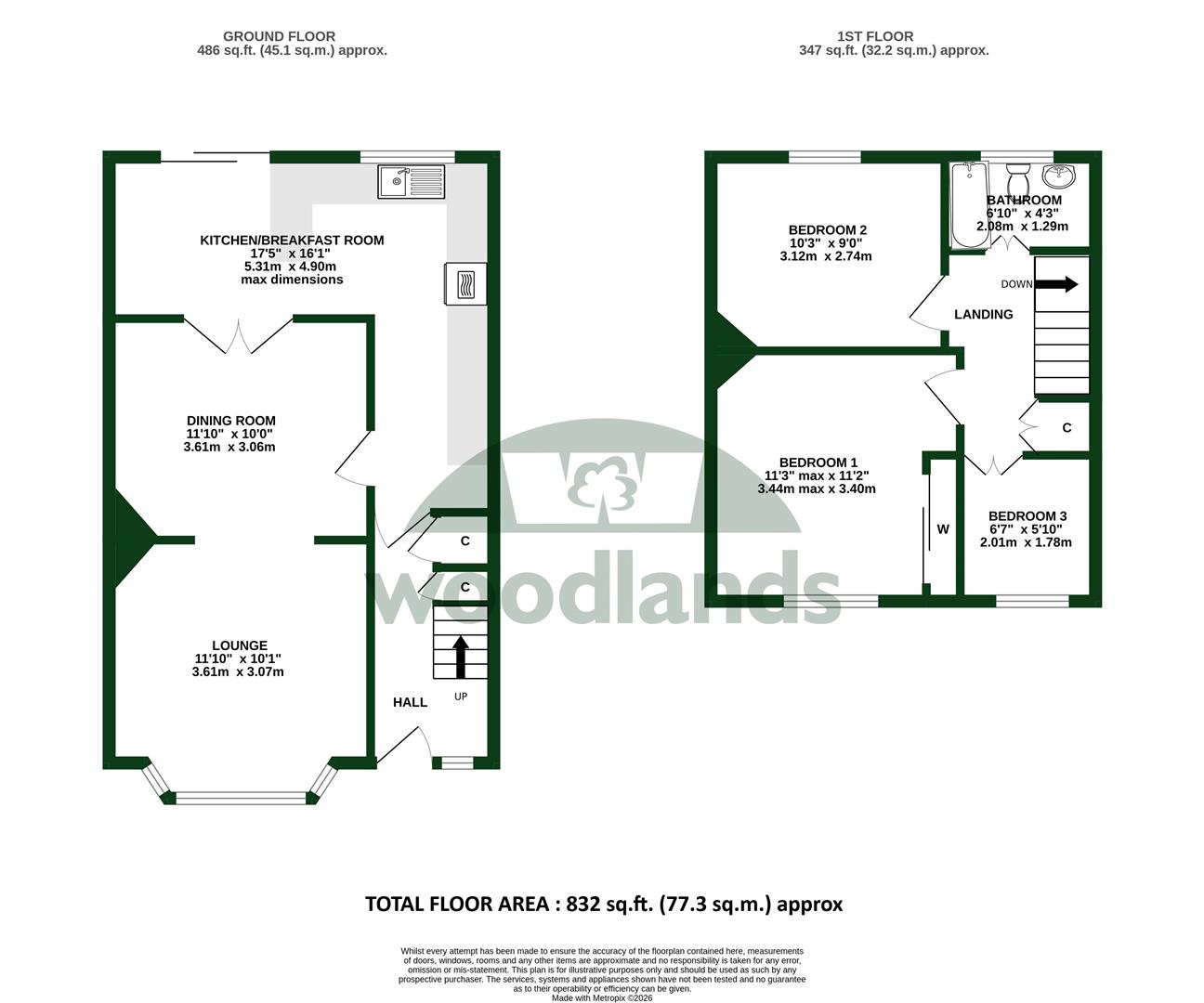 31, Prince Albert Square, Redhill floorplan