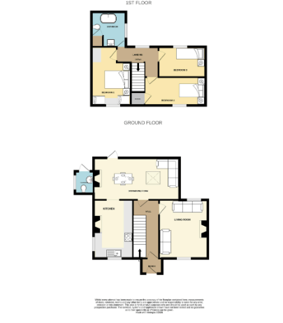 Quarry Close Cottage, Townsend, Langport floorplan