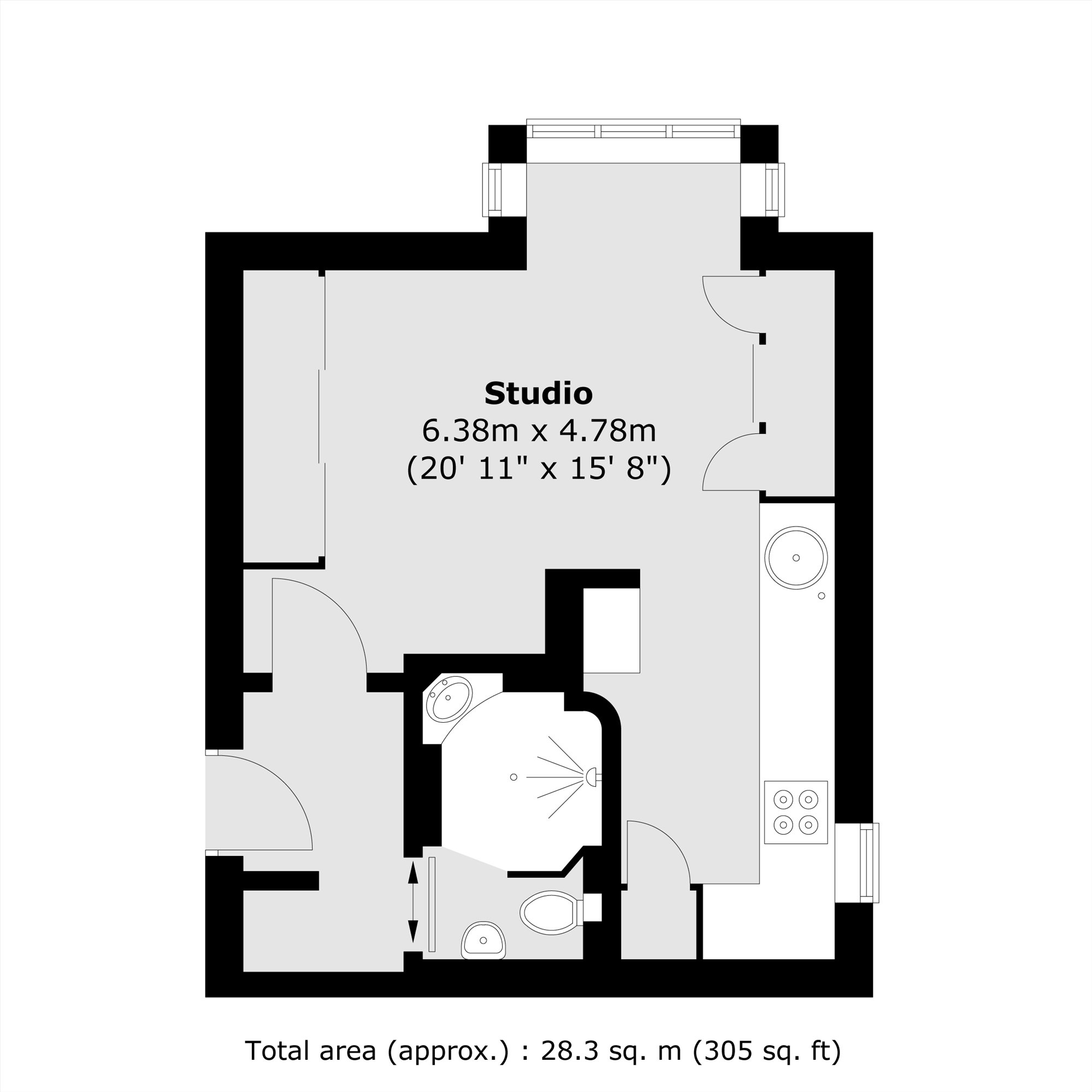 10, Oak Lane, Isleworth floorplan