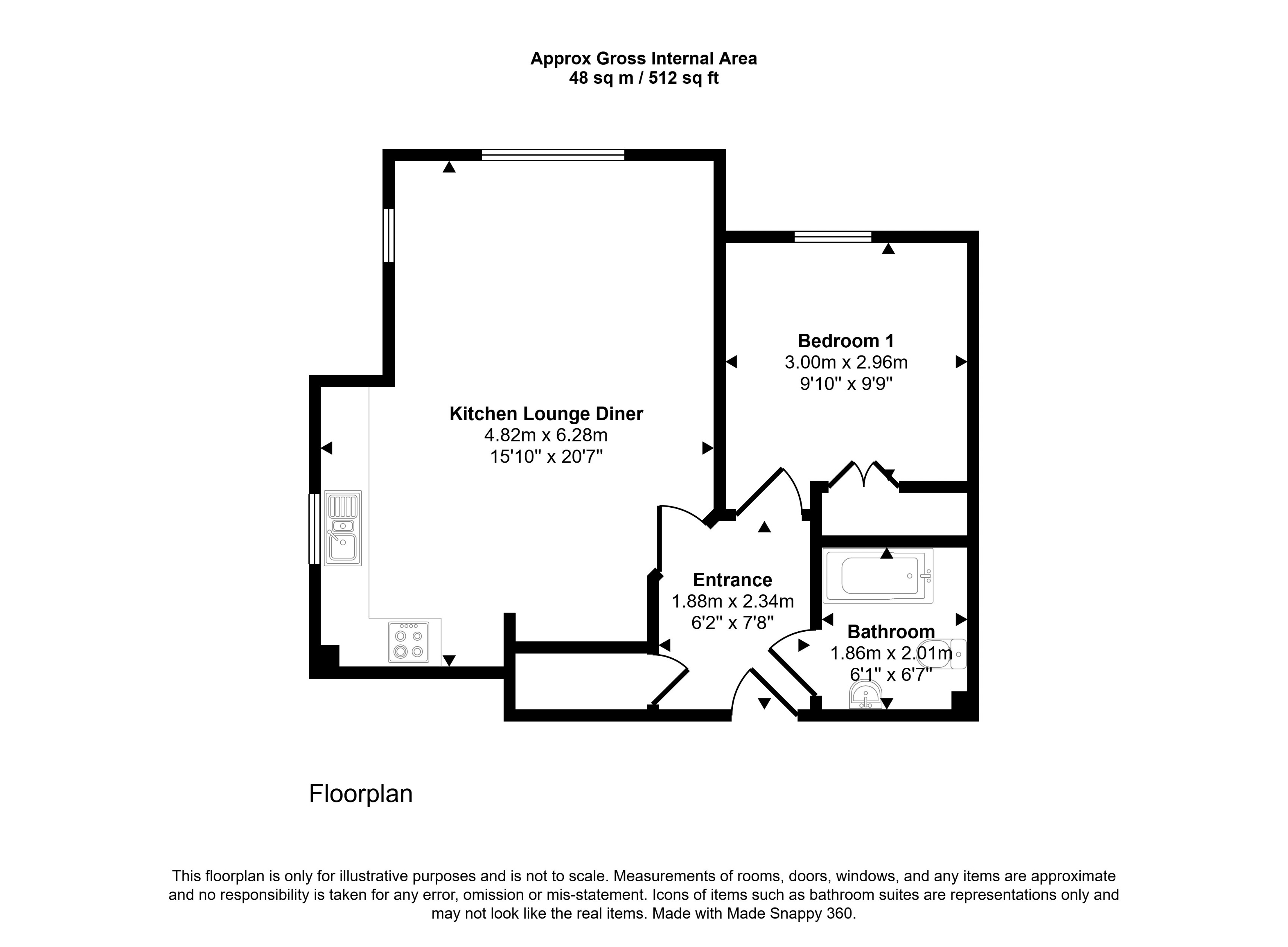 Phoenix Way, Cardiff floorplan