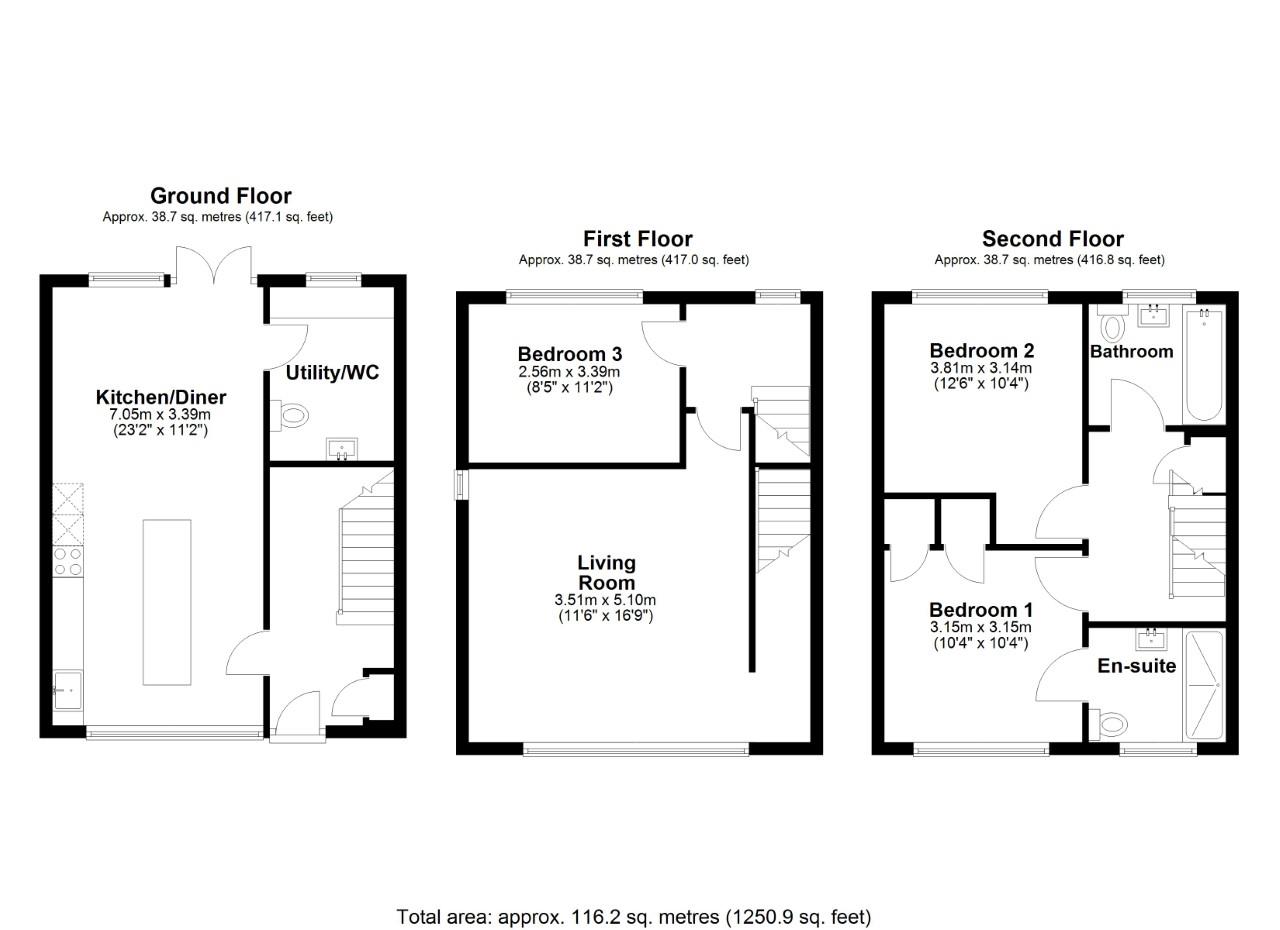 12, Pemberton Street, Birmingham floorplan