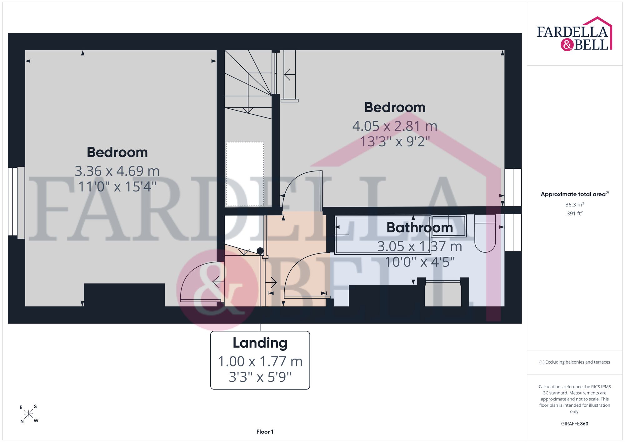 128 Russell Terrace, Burnley floorplan