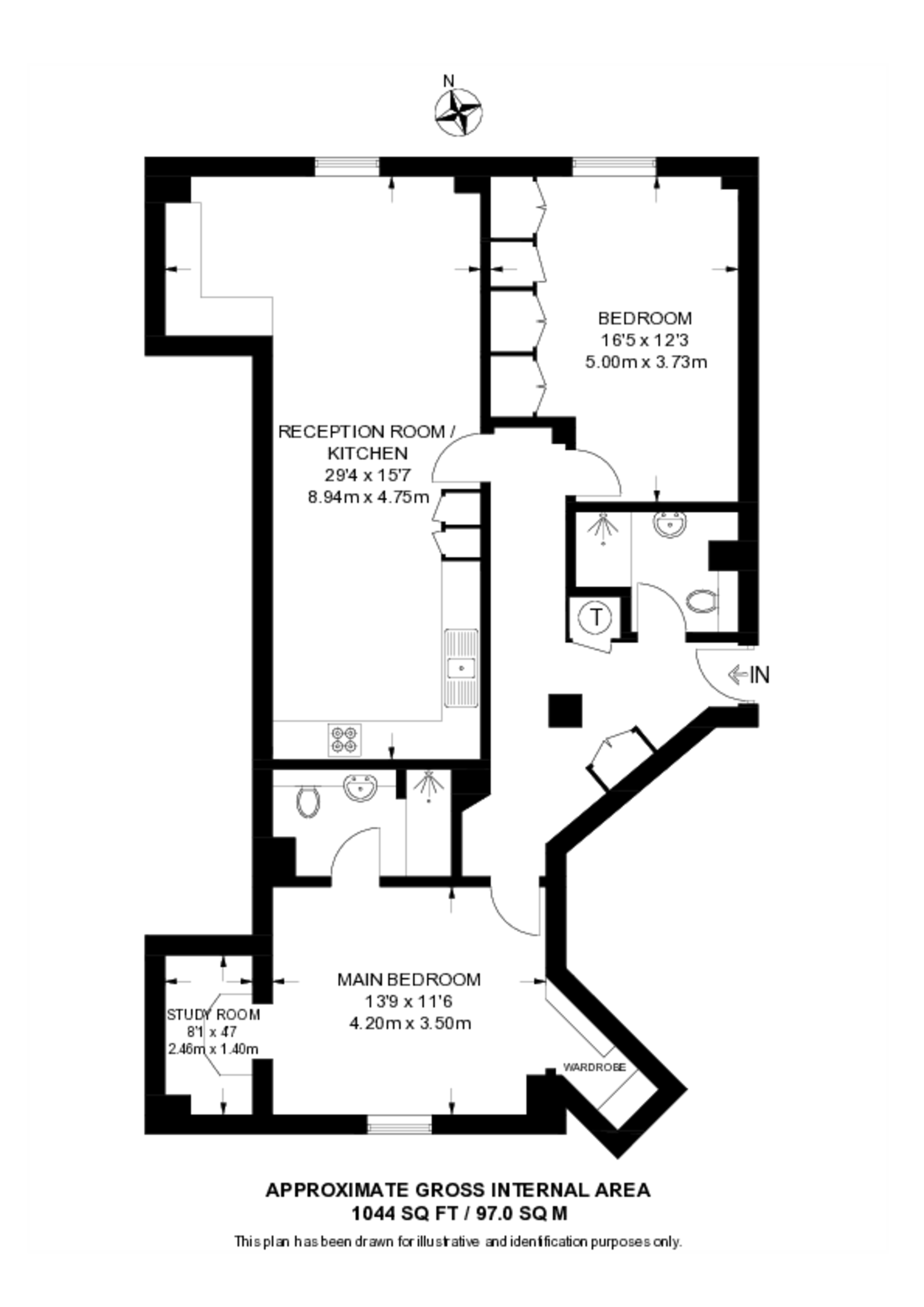 Belvedere Road, Waterloo floorplan